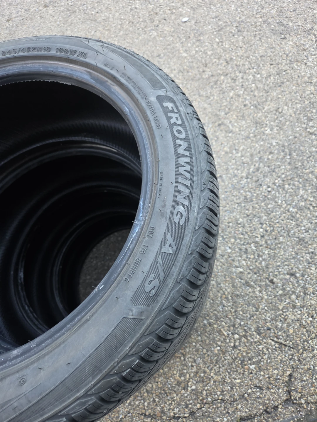 FRONWAY All Seasons Tires - 245/45ZR18 100W XL - photo 2