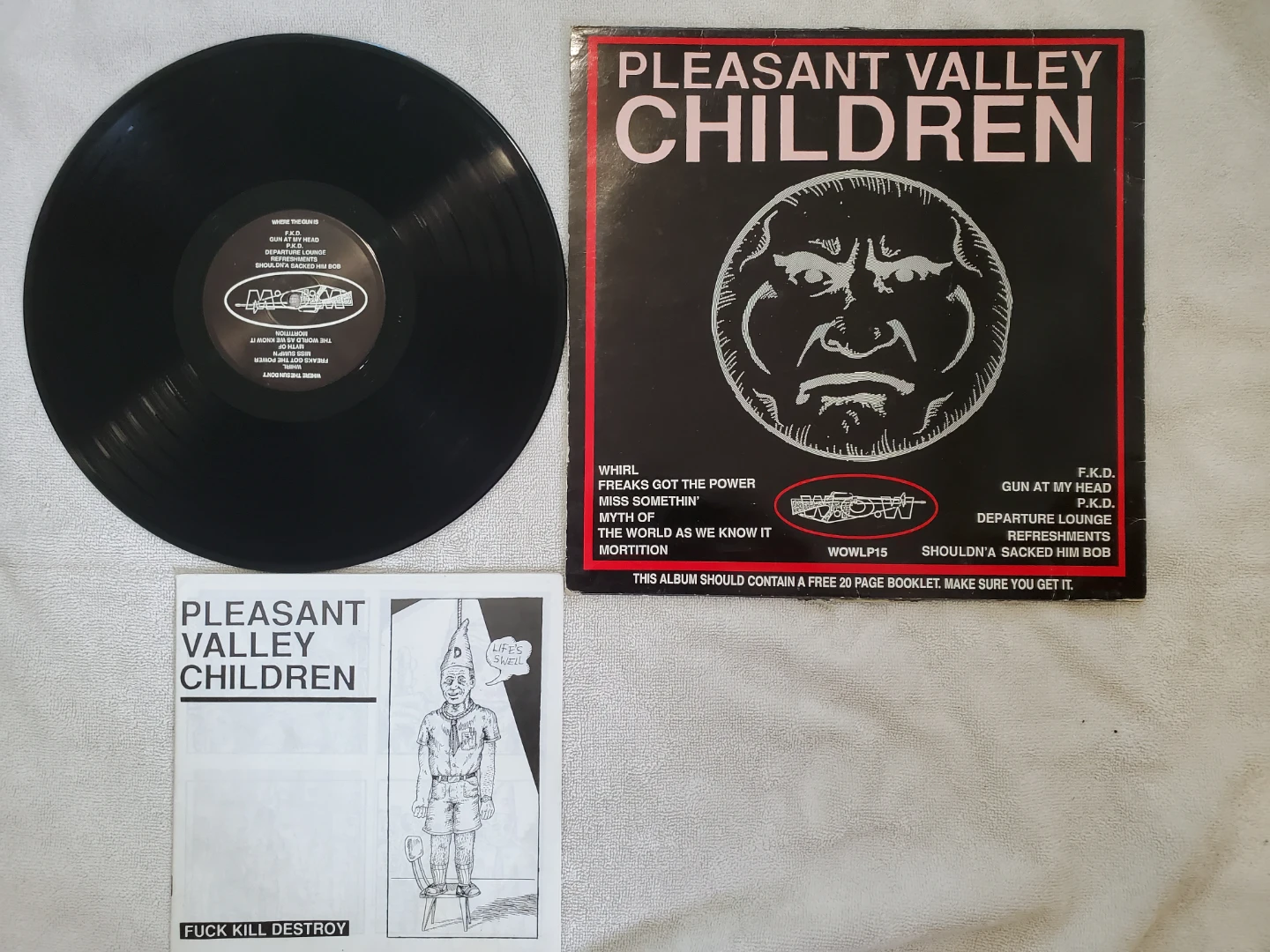Pleasant Valley Children "F.K.D." Vinyl Record