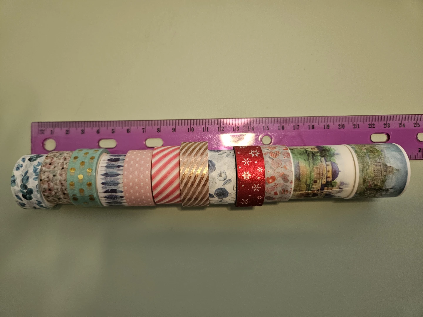 12 Washi Tape Rolls - photo 2