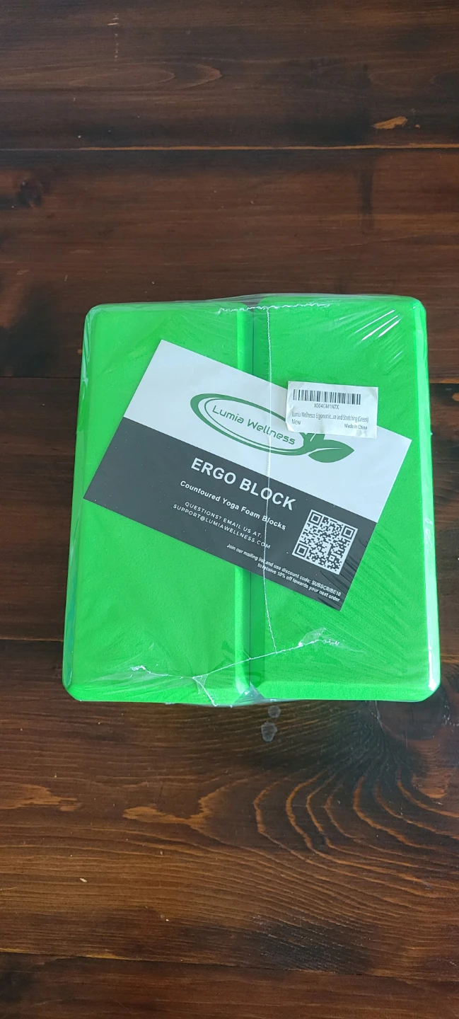 Lumia Wellness Ergo Block Contoured Yoga Foam Blocks - photo 2