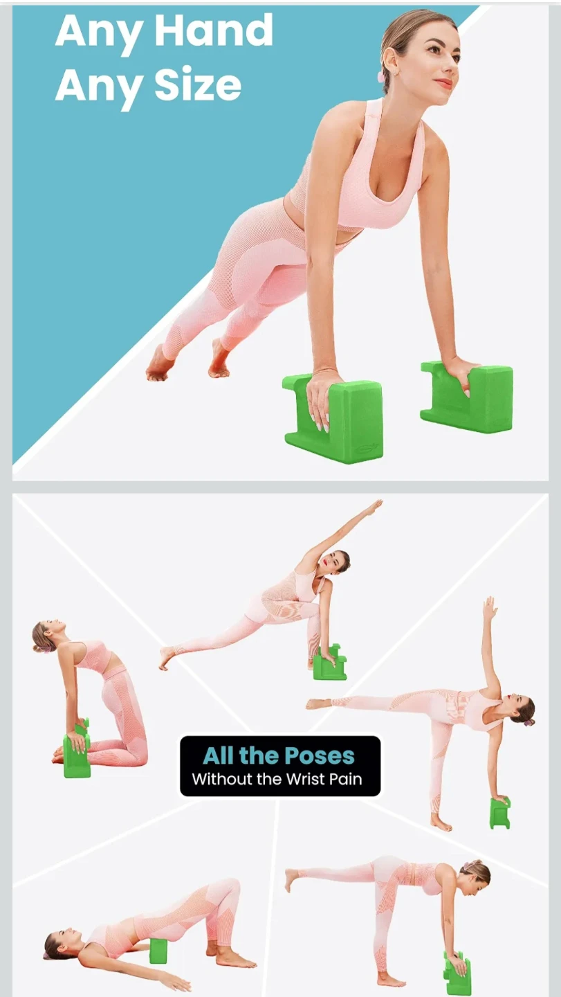 Lumia Wellness Ergo Block Contoured Yoga Foam Blocks - photo 5