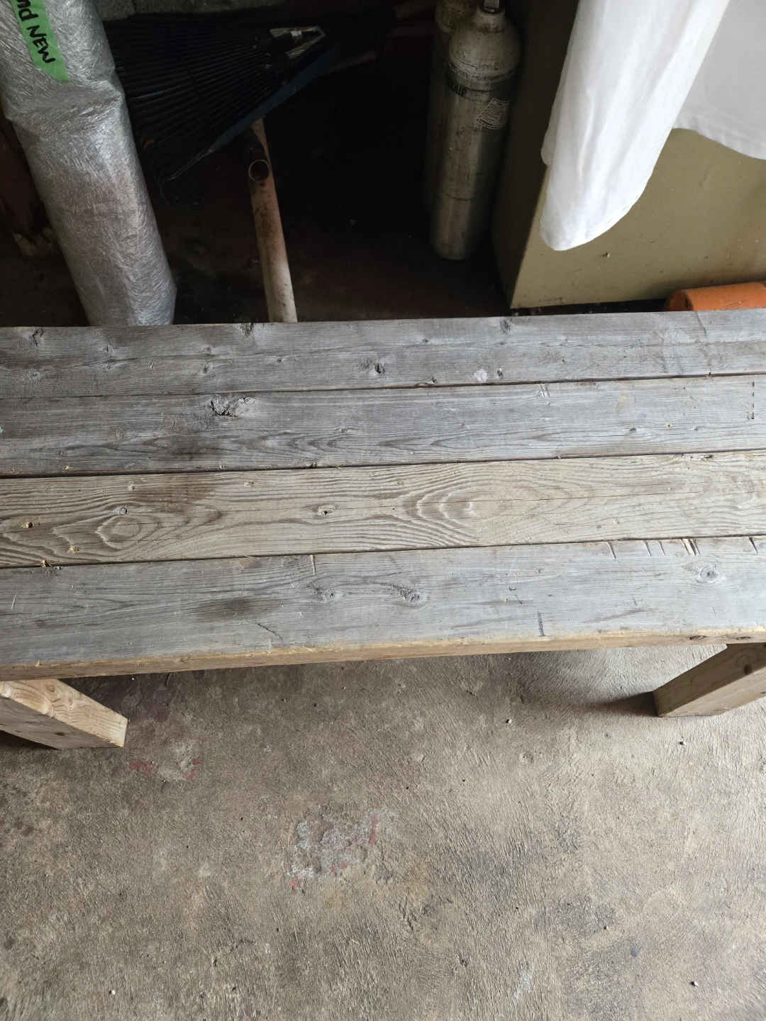 Rustic Wooden Bench