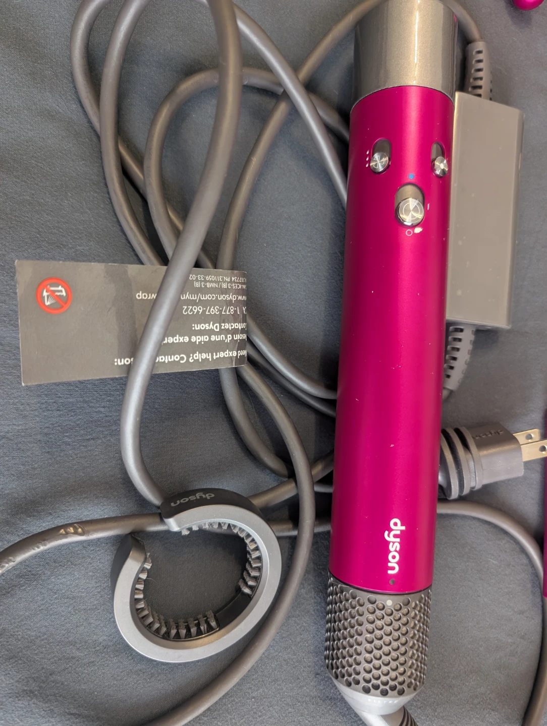 Dyson Airwrap kit + 2 BONUS Attachments ($120 Value) - photo 5