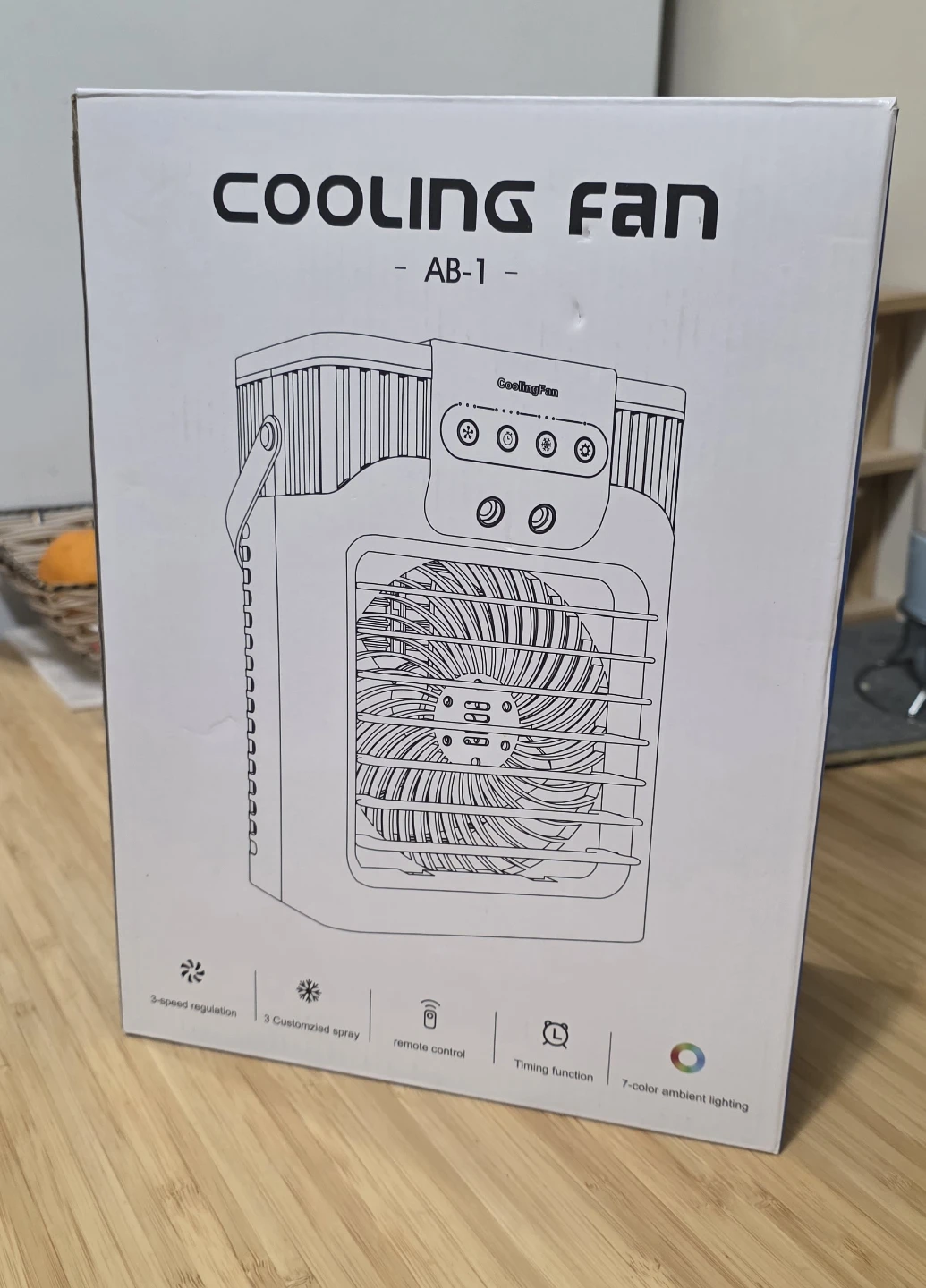 CoolingFan AB-1 Portable Air Cooler with Remote - photo 3