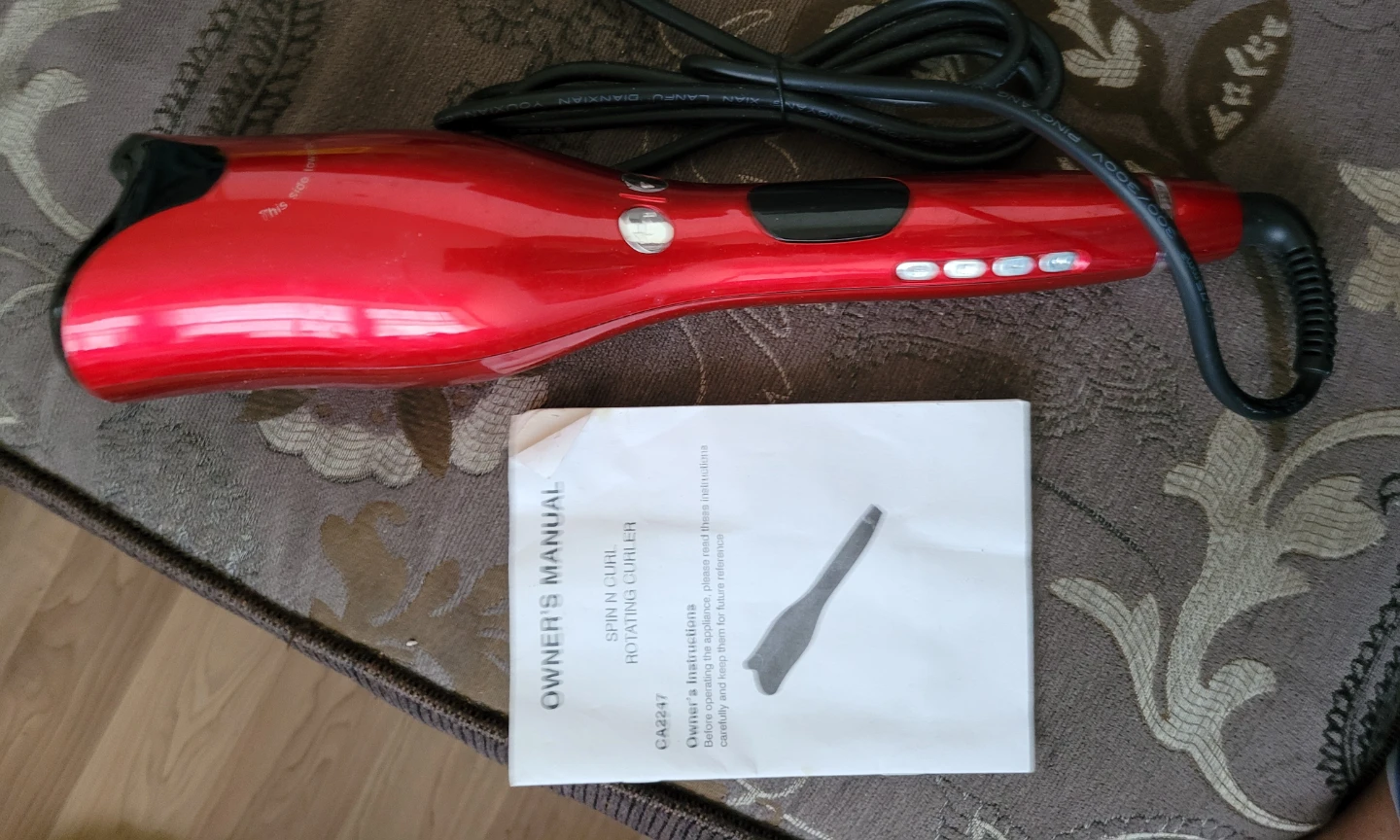 Spin N Curl Rotating Hair Curler
