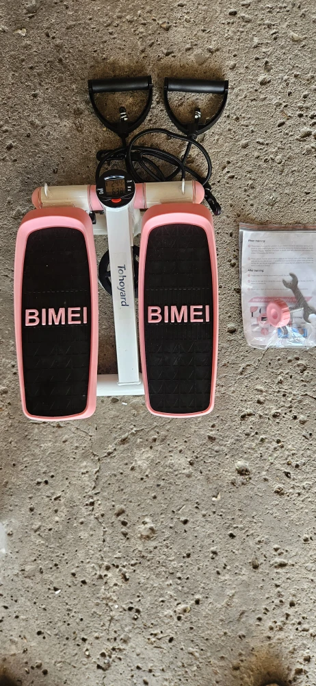 BIMEI Stepper Exercise Machine with Resistance Bands - photo 4