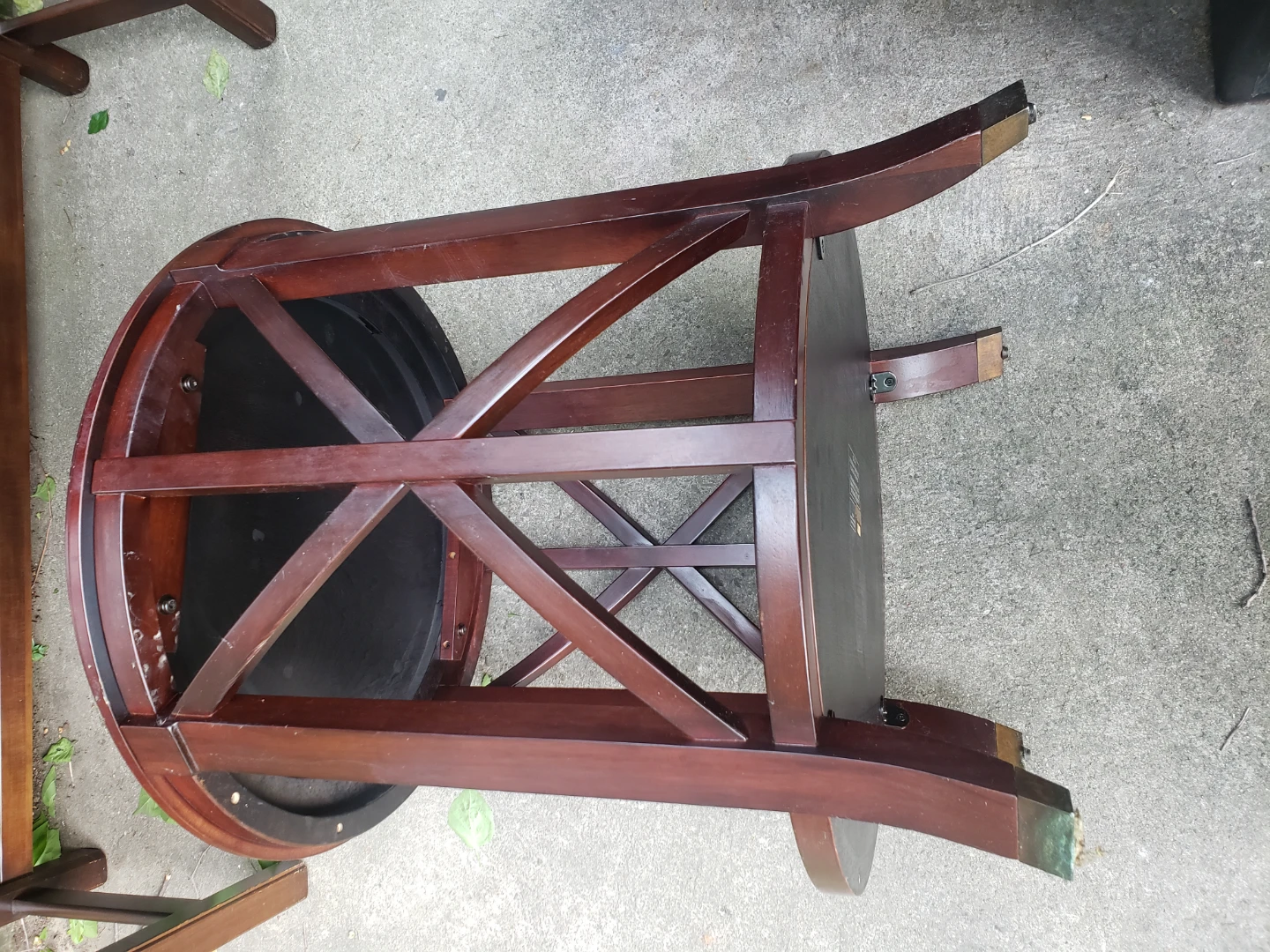 Bombay Company Side Table.  2ft d x 26"h - photo 3