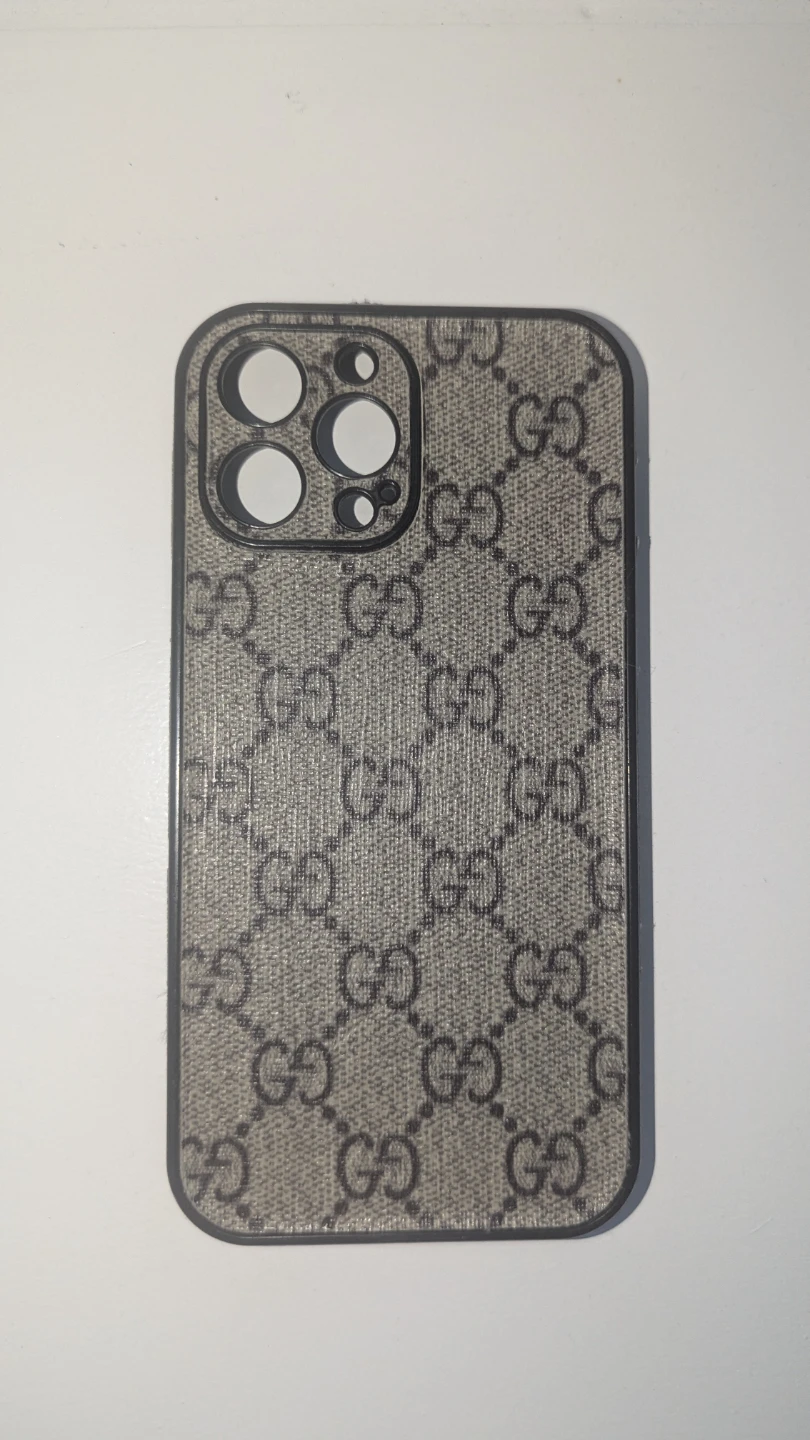 Gucci iPhone Case with Pouch