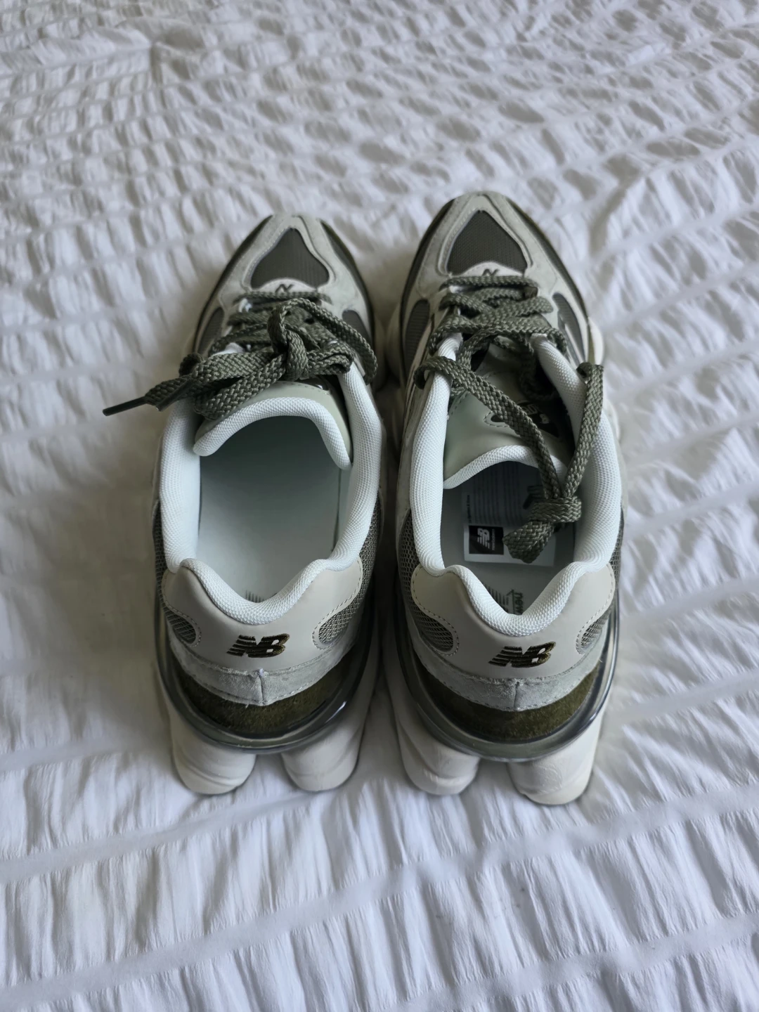 New Balance 9060 Olive Grey Sneakers - photo 4