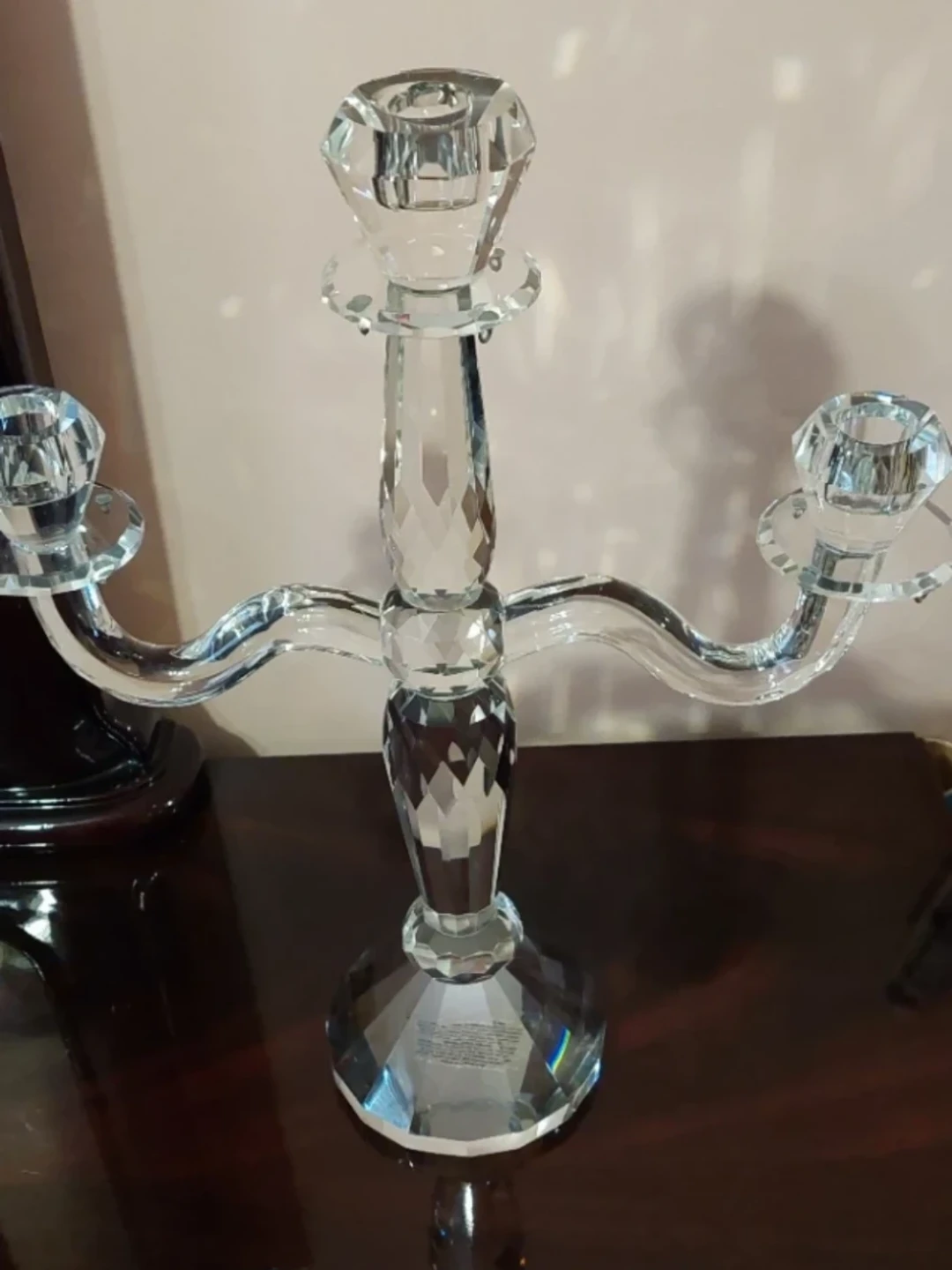 Crystal 3-Arm Candelabra - photo 3