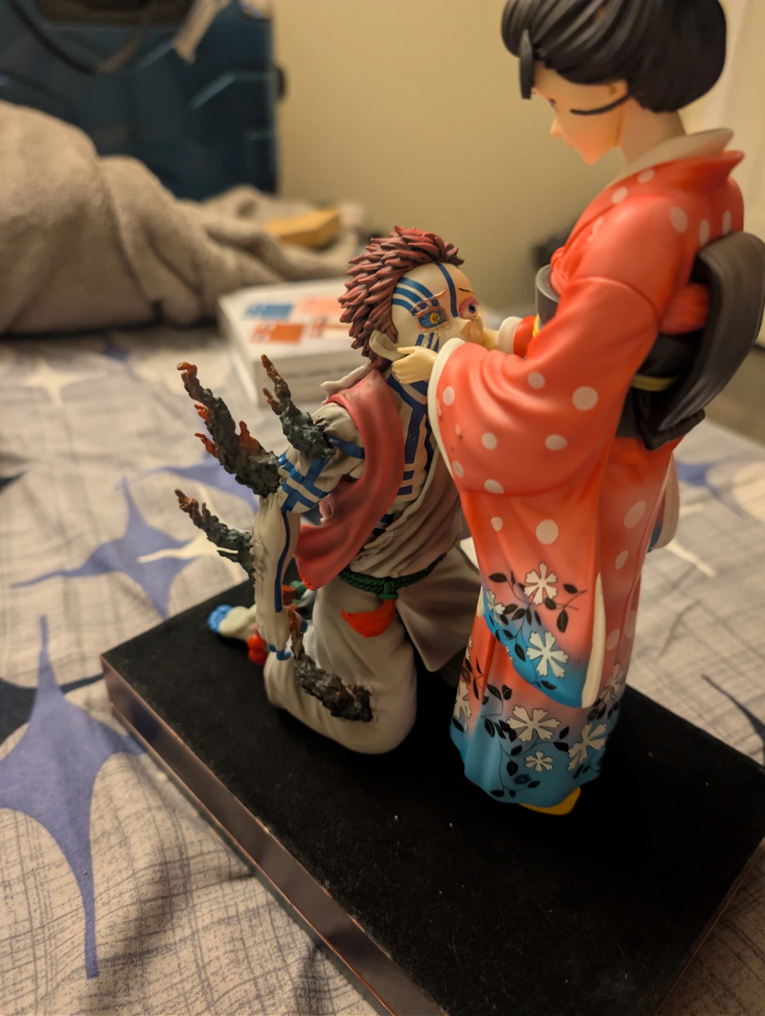 Demon Slayer Figure- Akaza and Koyuki