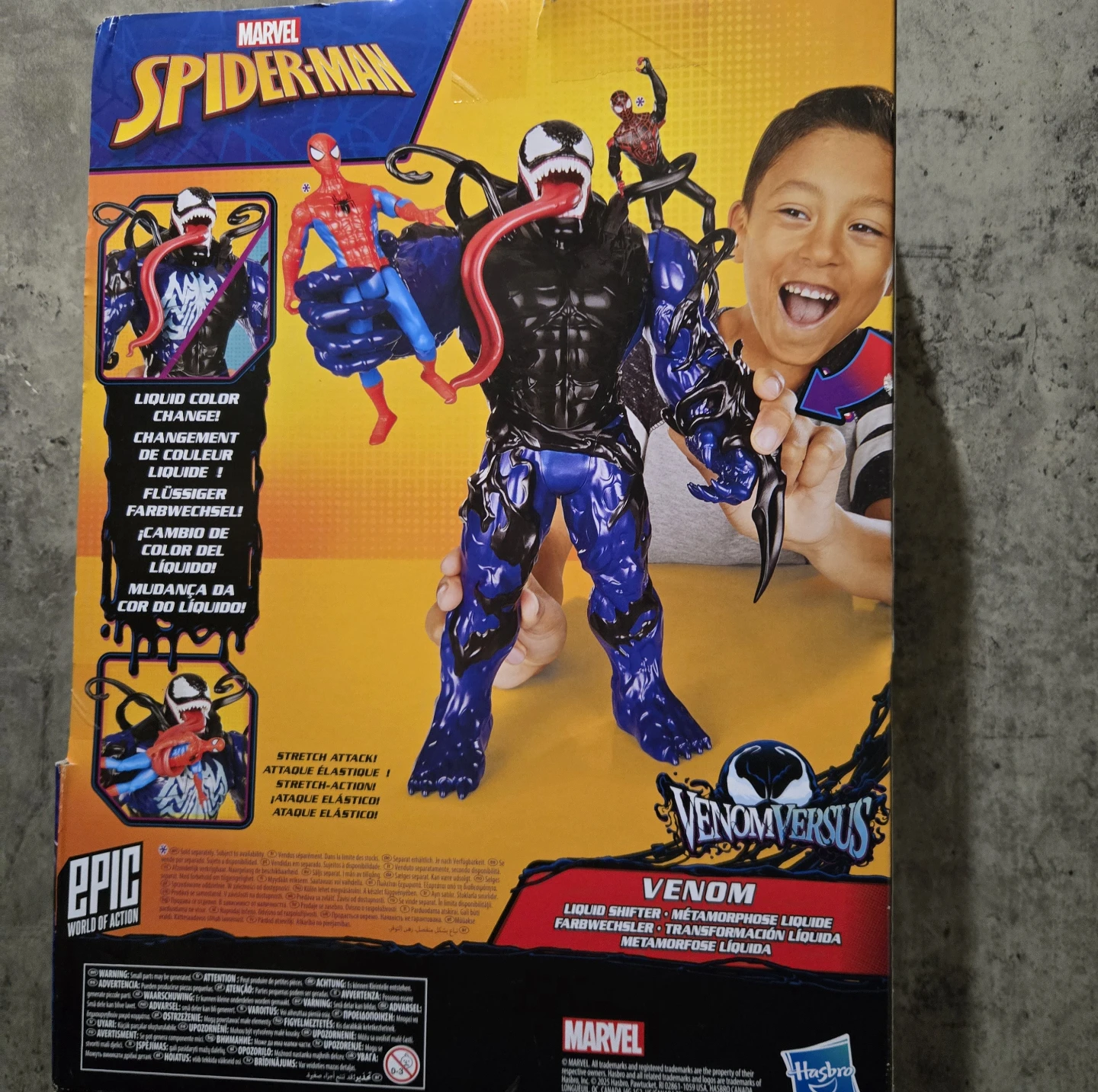 Marvel Spider-Man Venom Liquid Shifter Action Figure - photo 2