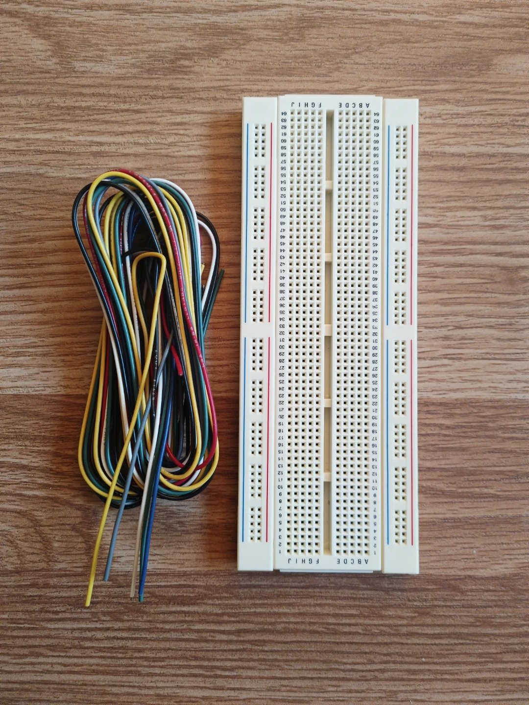 Breadboard with Jumper Wires