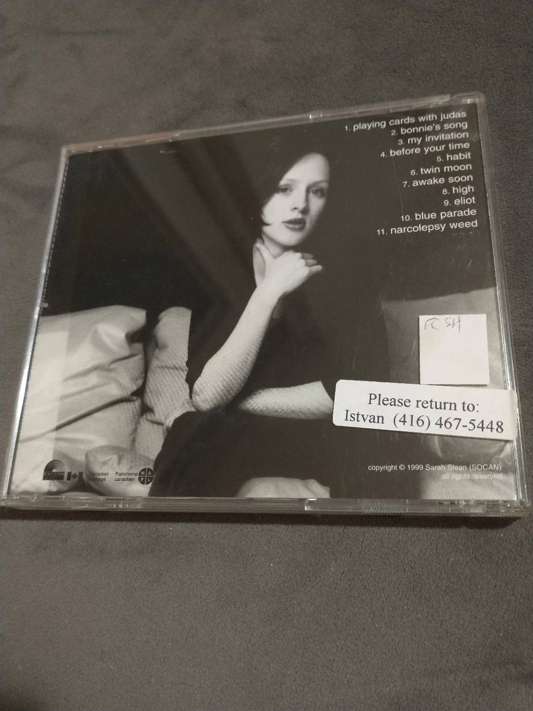 Sarah Slean Blue Parade CD - Great! - photo 4