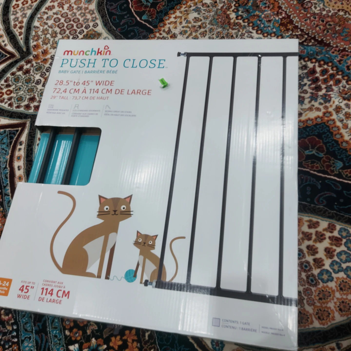 Munchkin Push to Close Baby Gate - photo 2