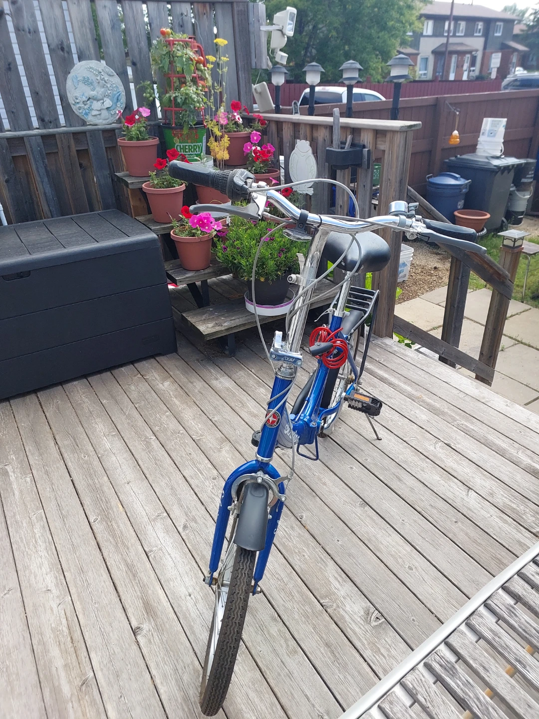 Blue Schwinn Tango Folding Bicycle - photo 3