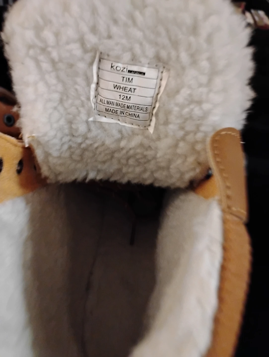 Kozi Canada Tim Wheat Boots - Size 12M