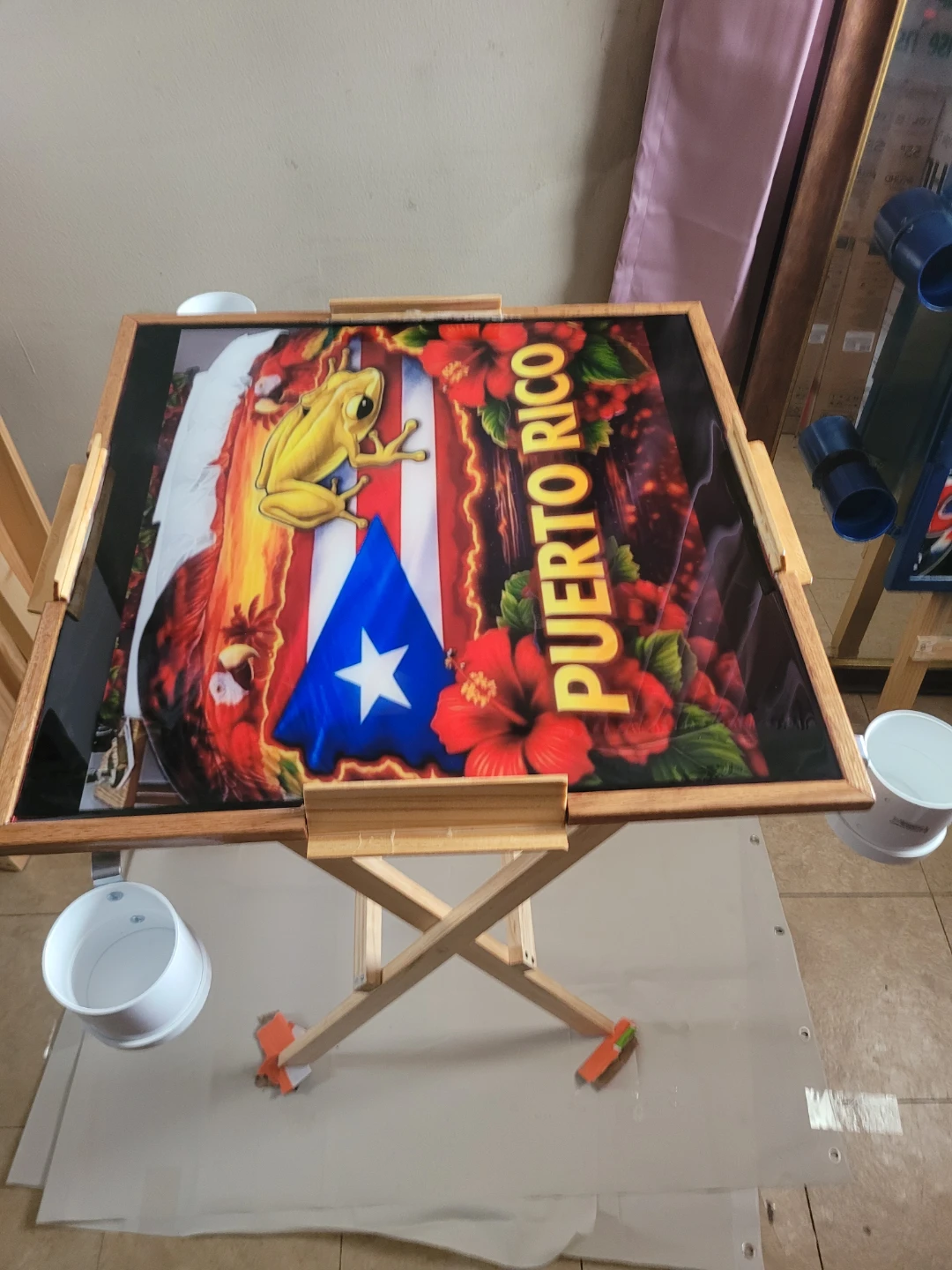 Mesa para juego de Dominoes,, Dominoes table - photo 2
