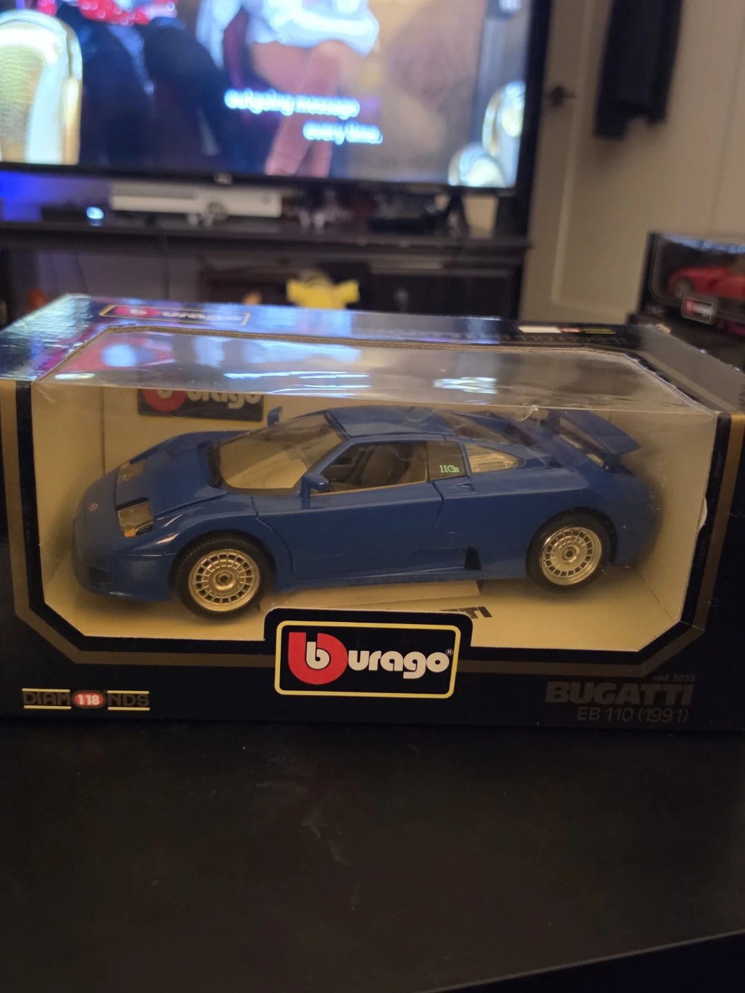 Bburago Bugatti EB 110 (1991) 1:18 Scale Diecast Model Car