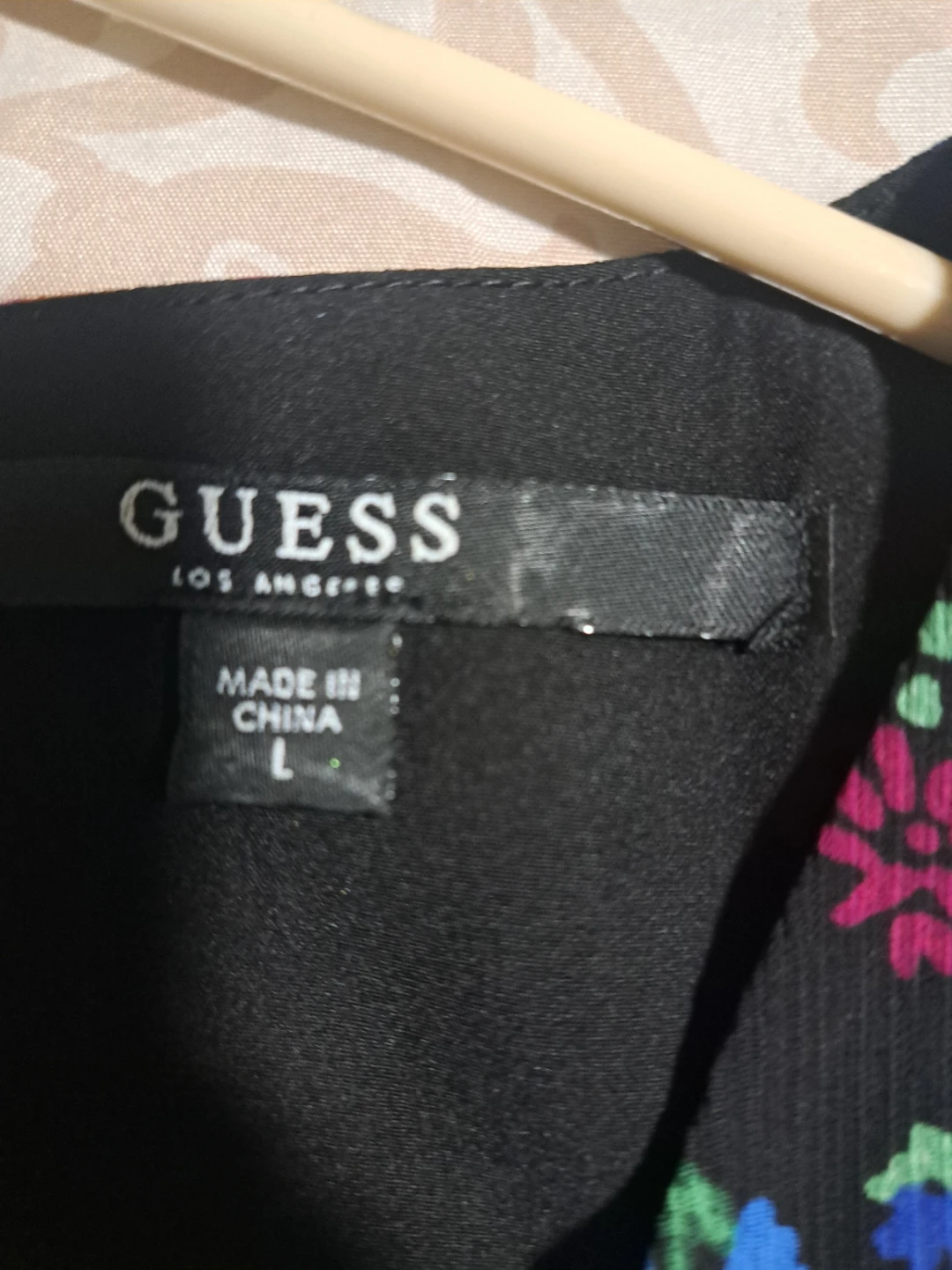 Guess Floral Pleated Dress Size L - photo 2
