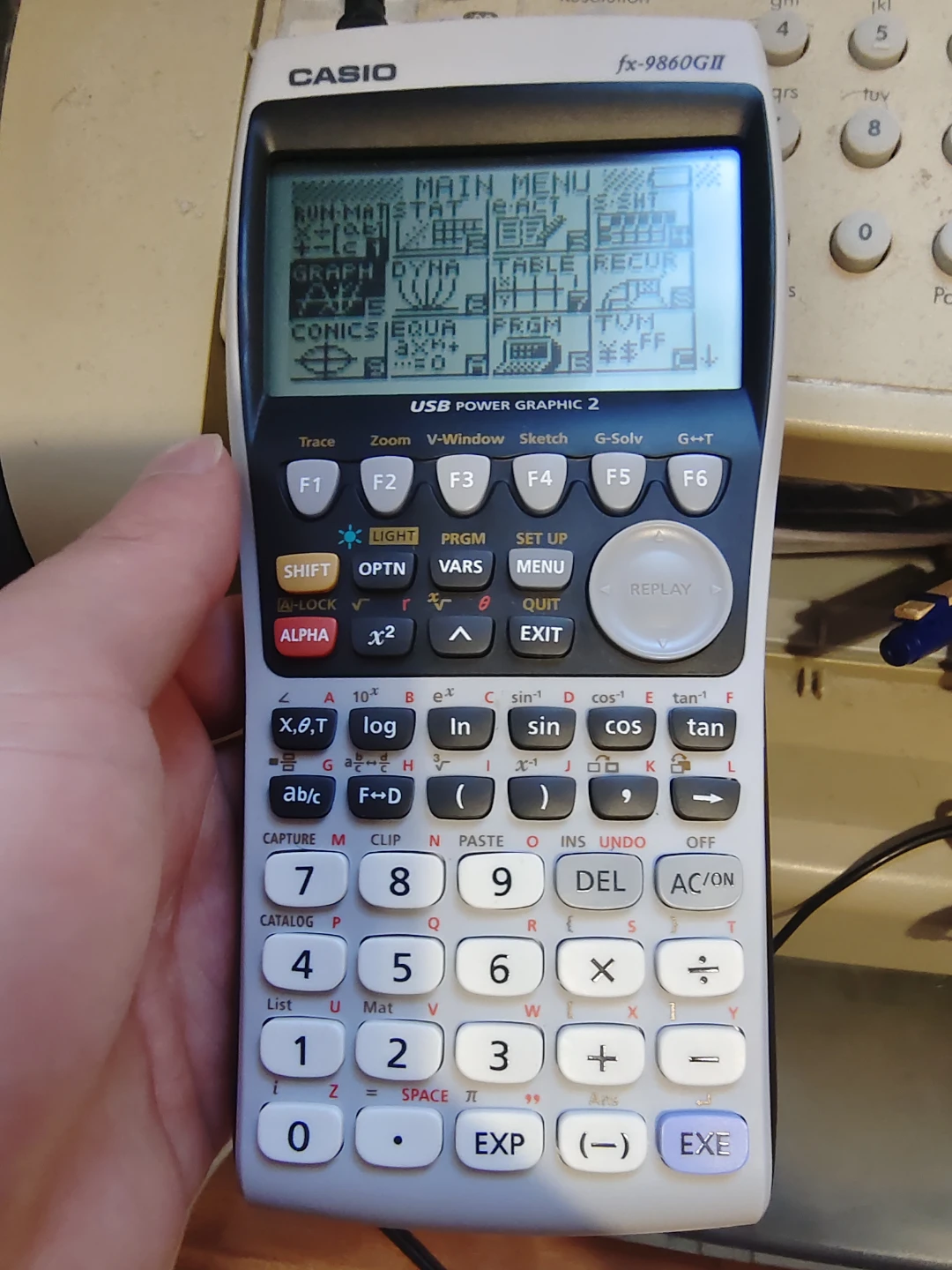 Casio fx-9860  Graphic  Calculator