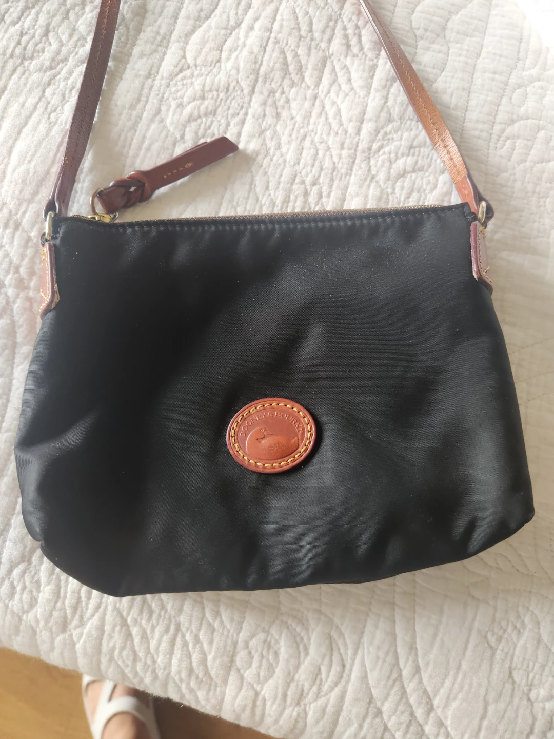 Dooney & Bourke Black Nylon Crossbody Bag - photo 3