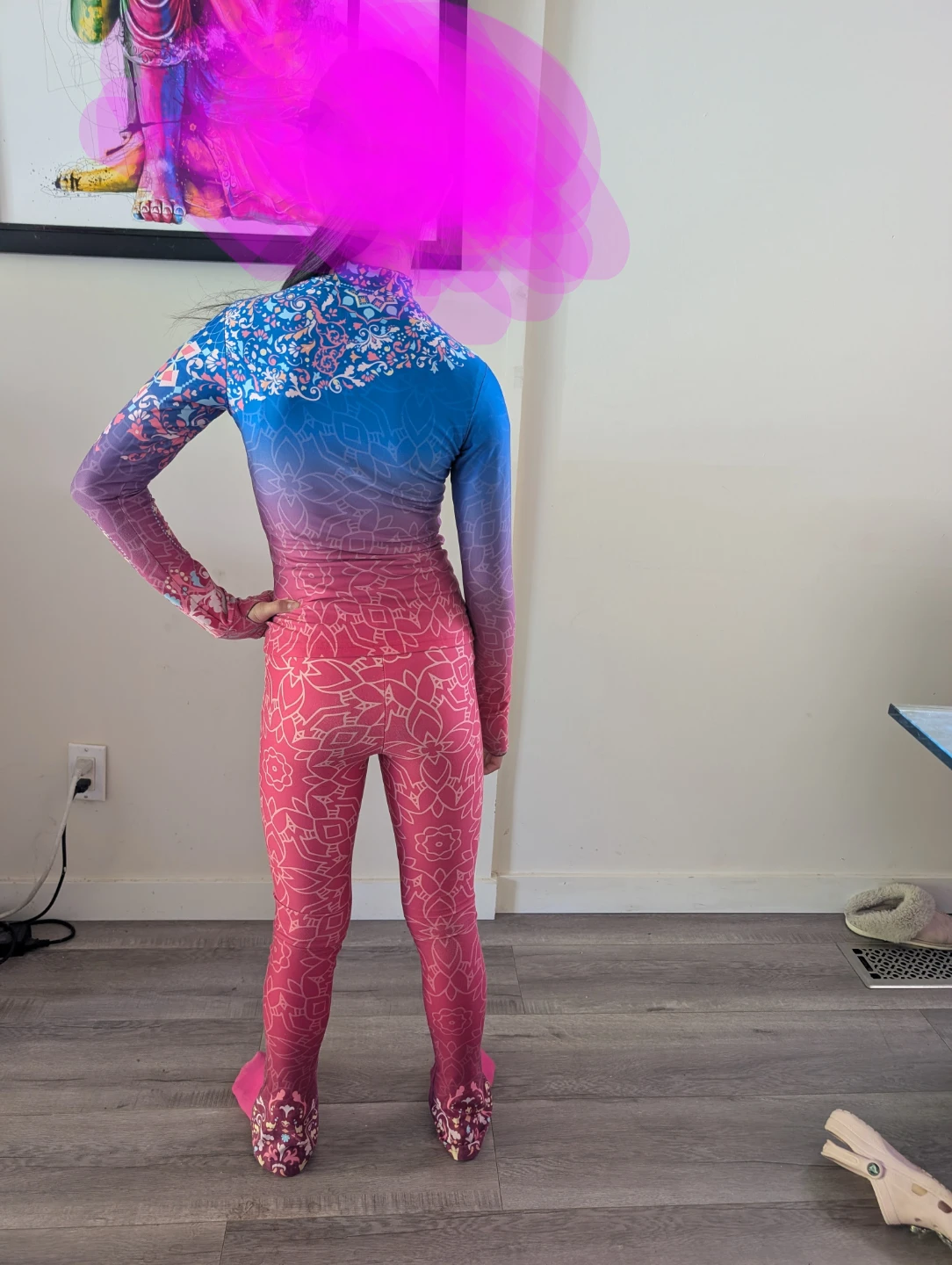 Girls figure skating outfit