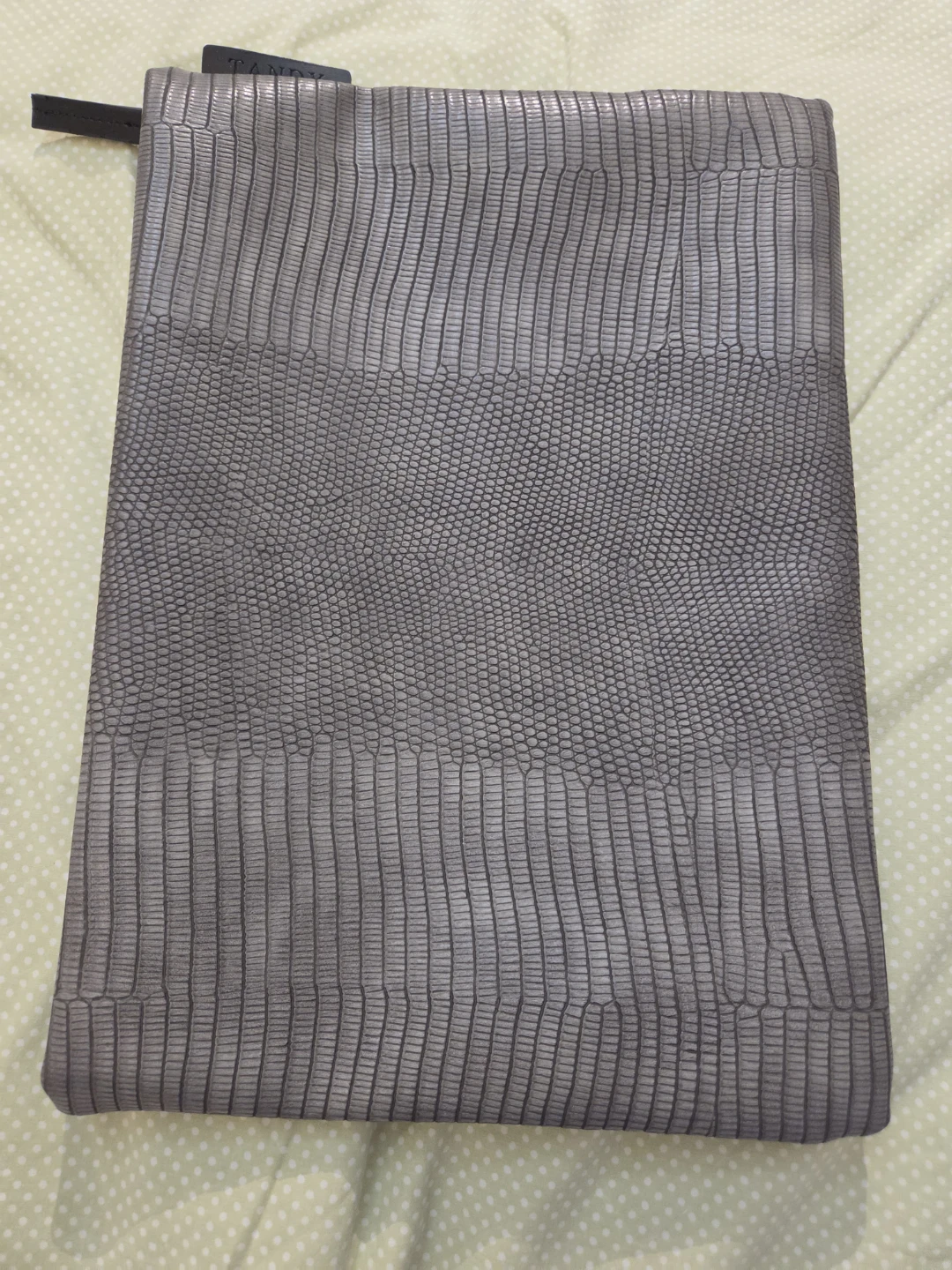 Tandy Reptile Embossed Clutch Pouch