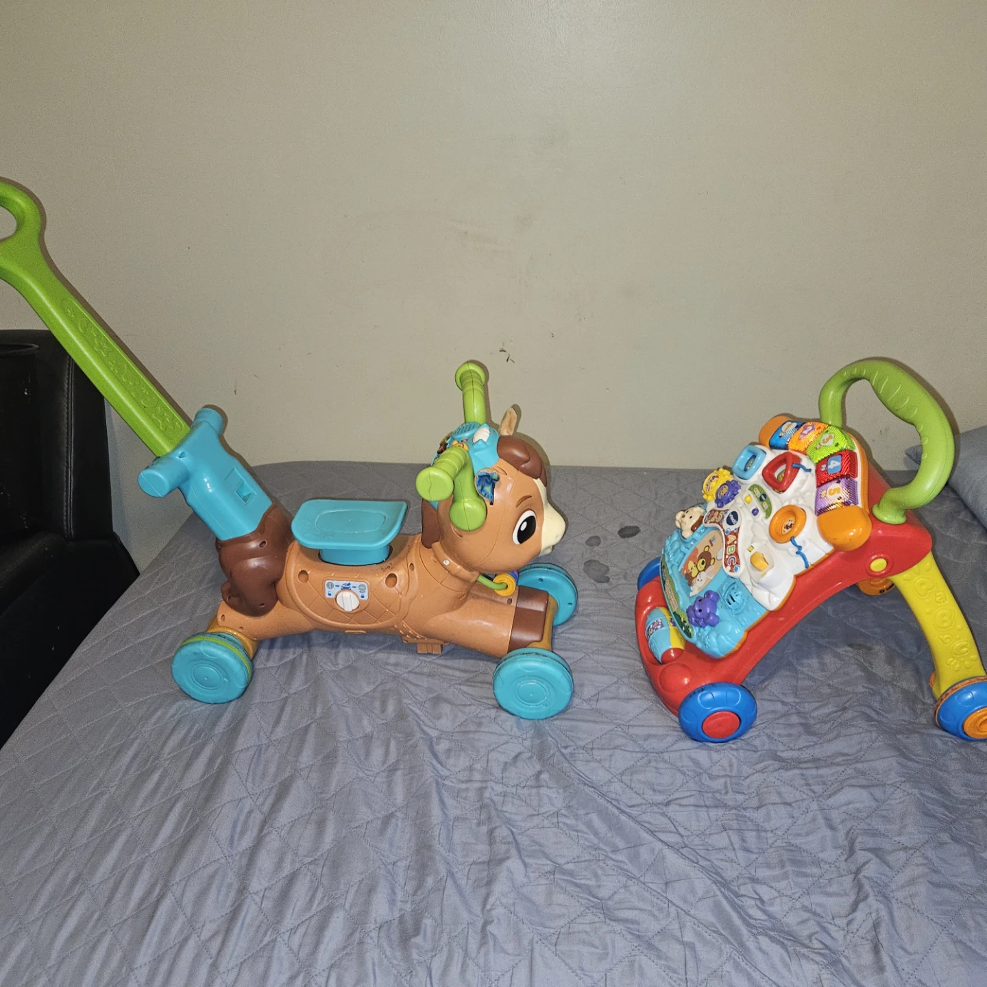 VTech Sit-to-Stand Learning Walker & Ride-On Horse Toy - photo 2