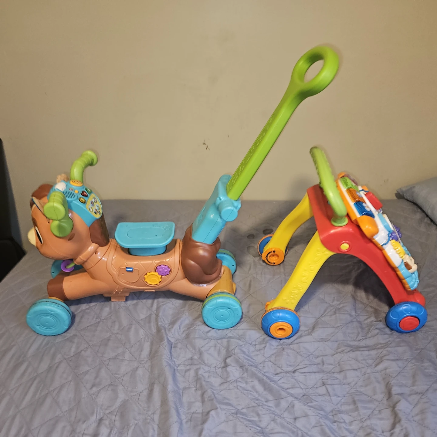 VTech Sit-to-Stand Learning Walker & Ride-On Horse Toy - photo 3