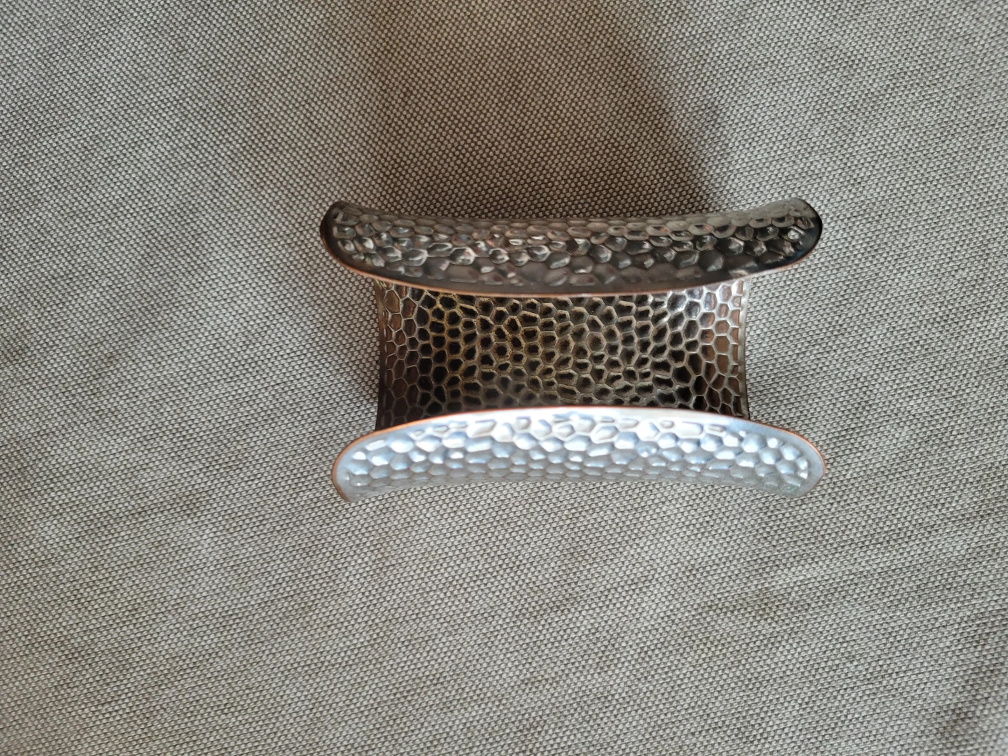Hammered Metal Cuff Bracelet - photo 3