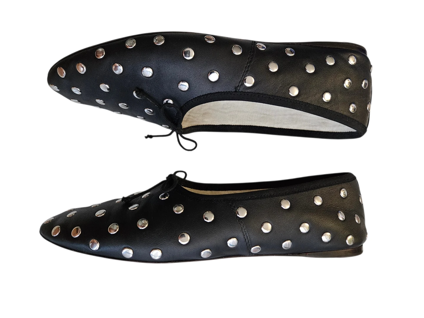 Loeffler Randall Black Studded Ballet Flats - photo 2