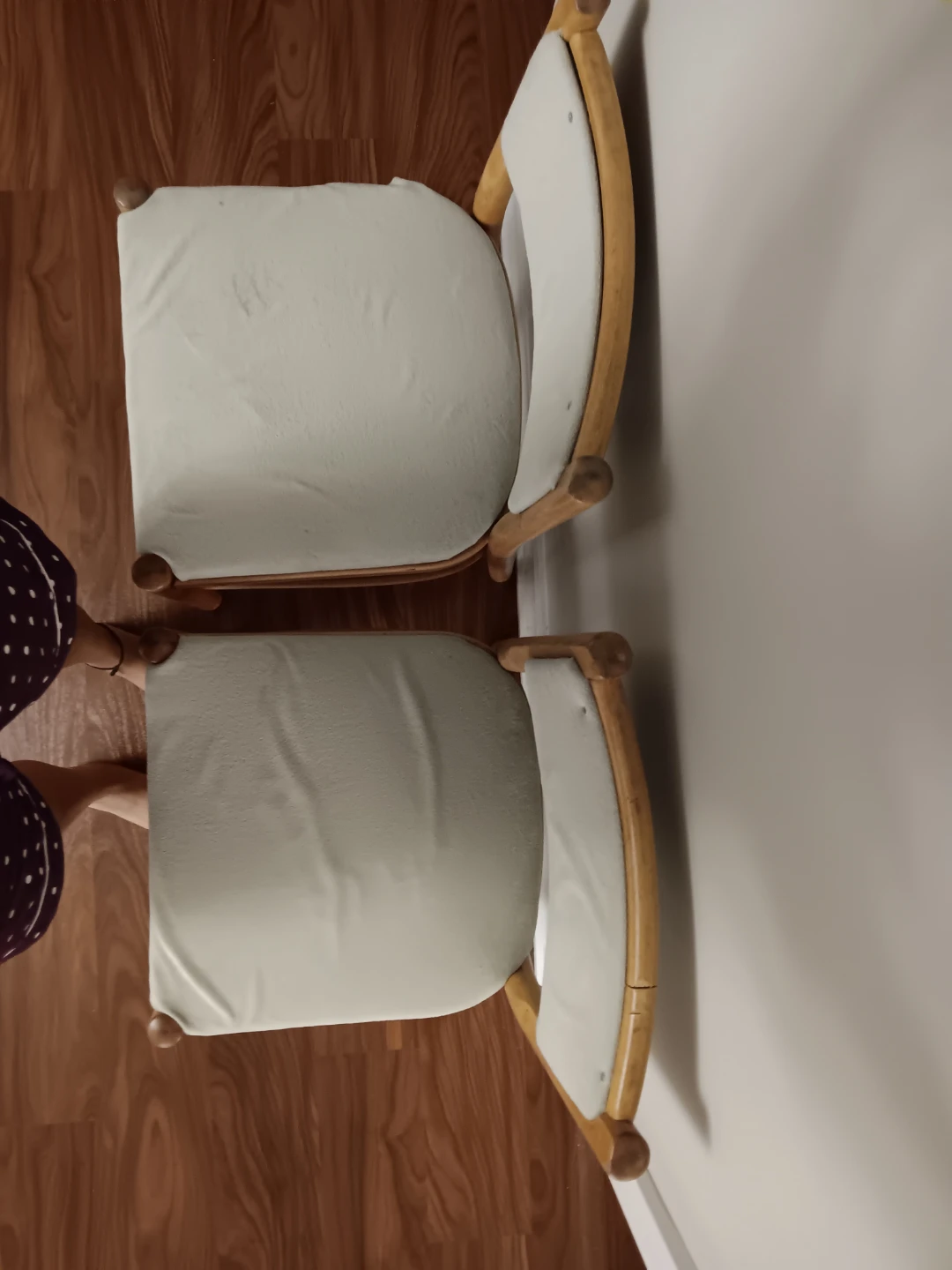 Set of 2 Wooden Dining Chairs - photo 3
