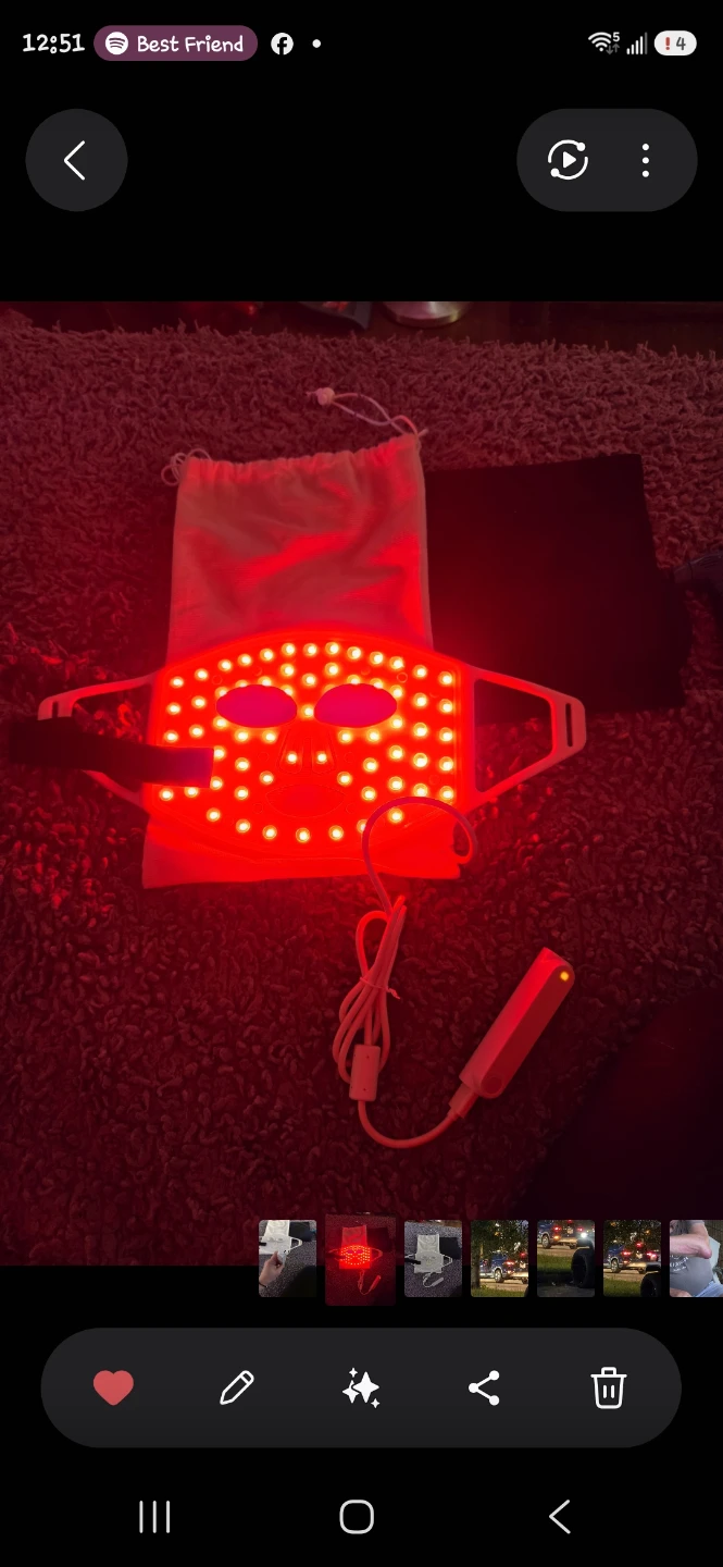 CurrentBody Skin LED Light Therapy Mask - photo 3