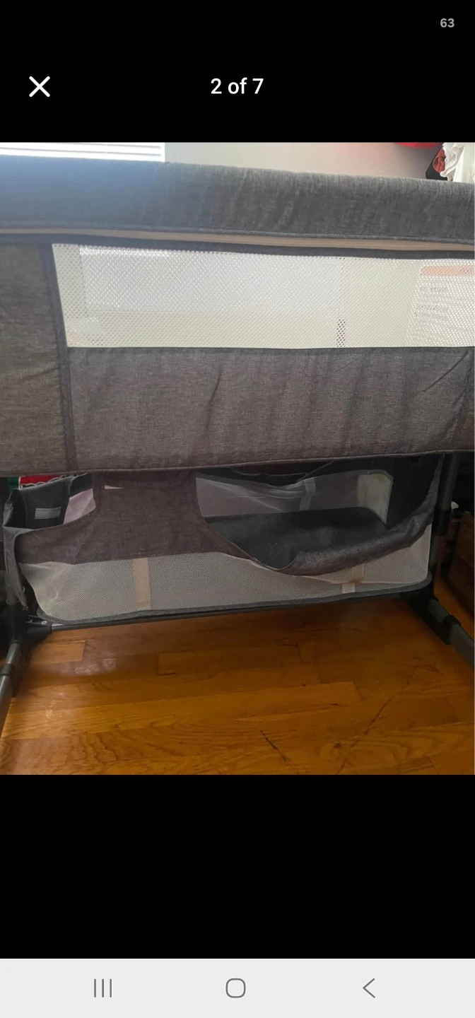 Uniswan Baby Bassinet Bedside Sleeper - photo 3