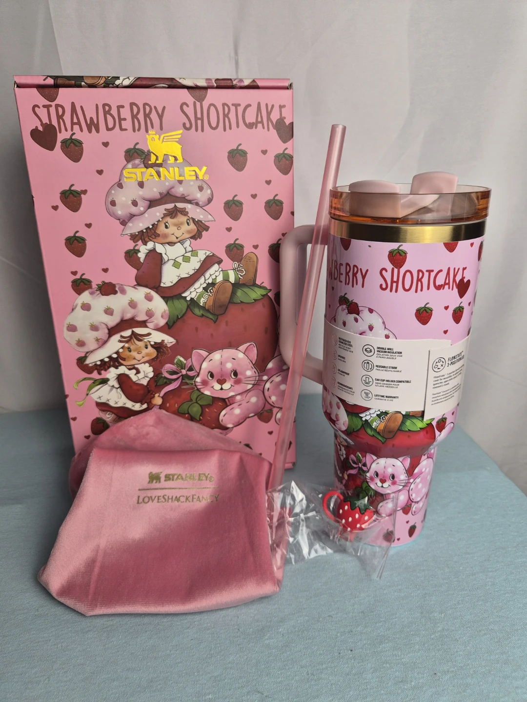 🍓 Strawberry Shortcake Stanley  Tumbler