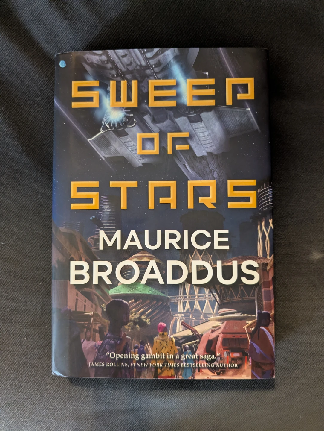 Sweep of Stars by Maurice Broaddus Sci-Fi Novel