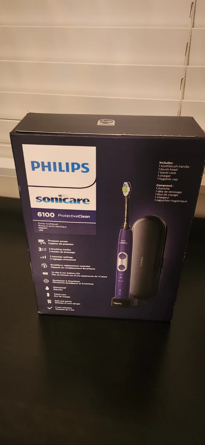 Philips Sonicare 6100 ProtectiveClean Electric Toothbrush