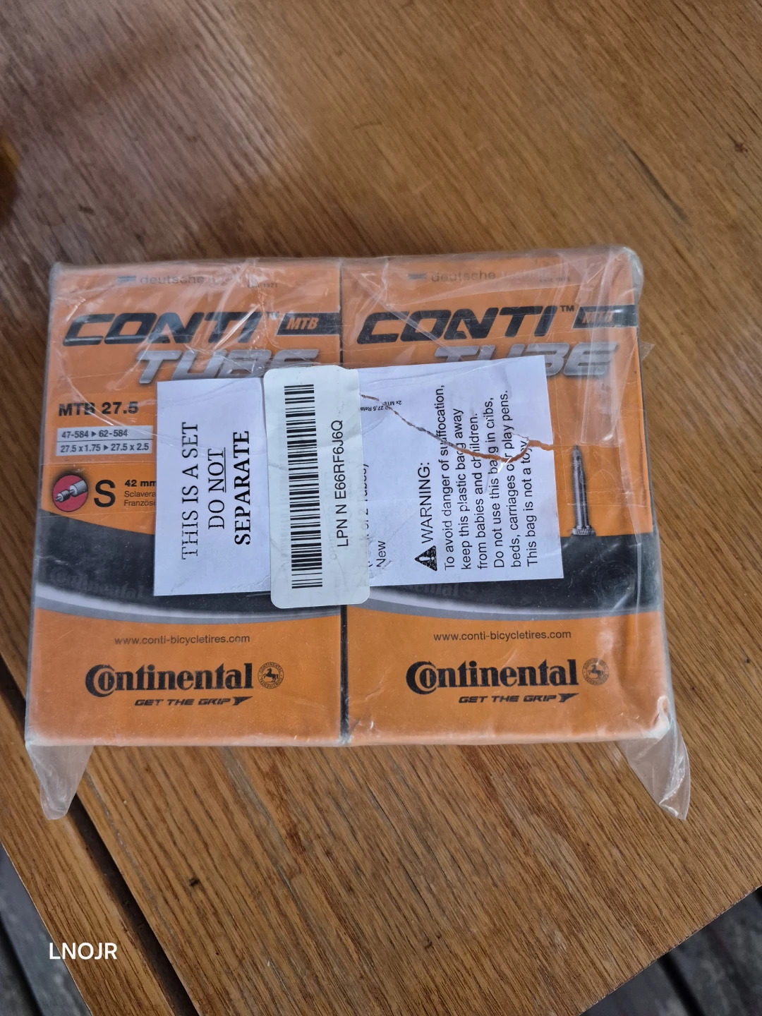 Continental Conti Tube MTB 27.5 Set - photo 2