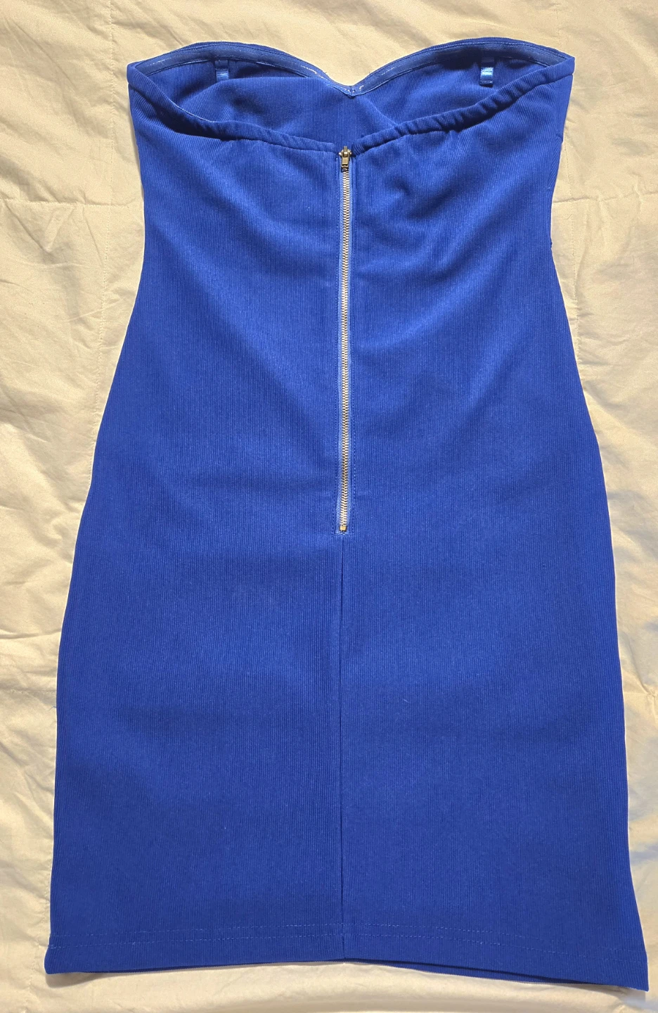 Womens Summer Strapless Bodycon Mini Dress - photo 2
