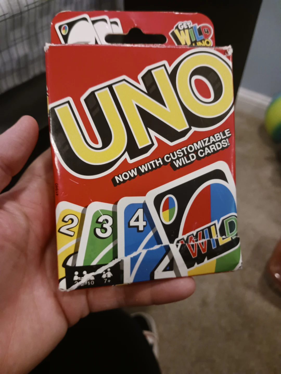 UNO Card Game - Now With Customizable Wild Cards!