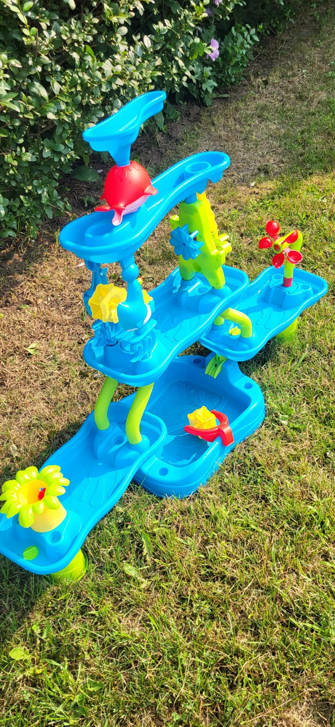 Little Tikes Deluxe 2-in-1 Flipping Fun Water & Sand Table - photo 2