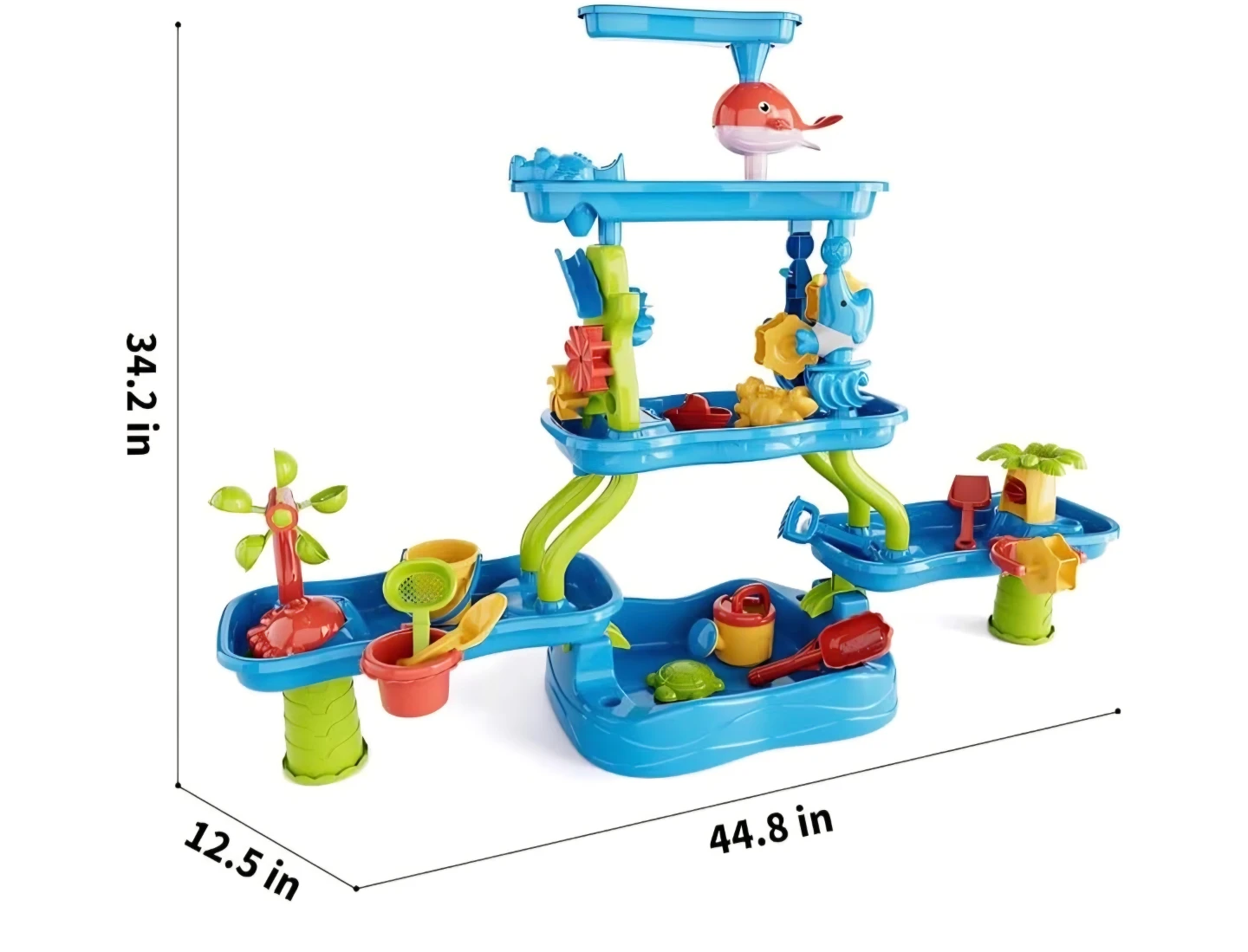 Little Tikes Deluxe 2-in-1 Flipping Fun Water & Sand Table - photo 3