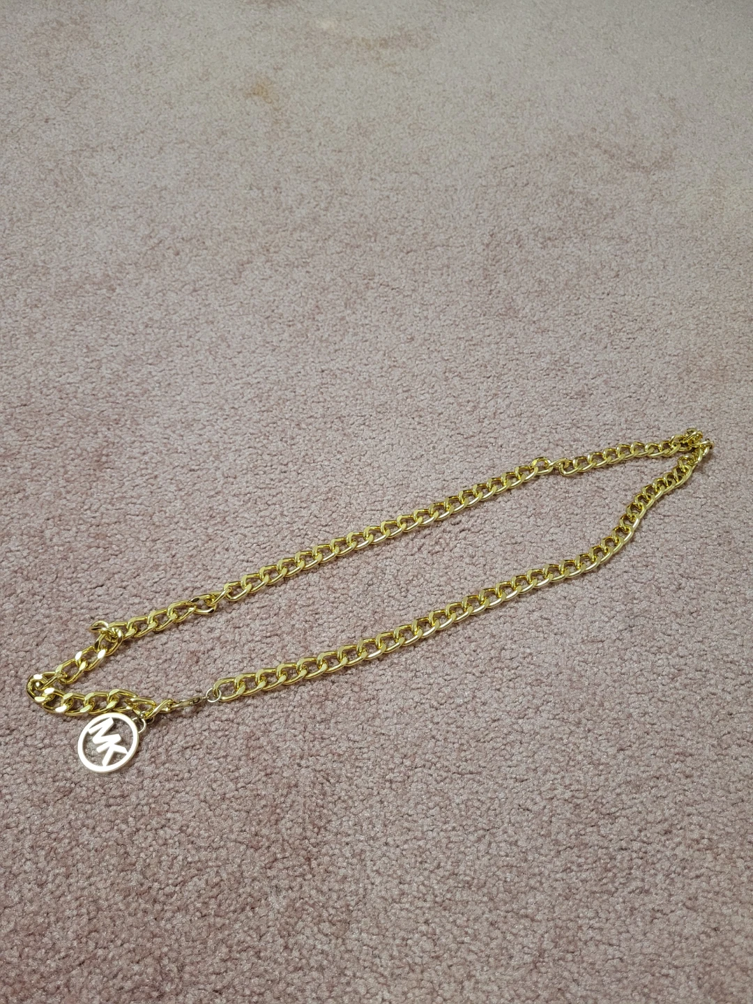 Michael Kors Gold Chain Belt