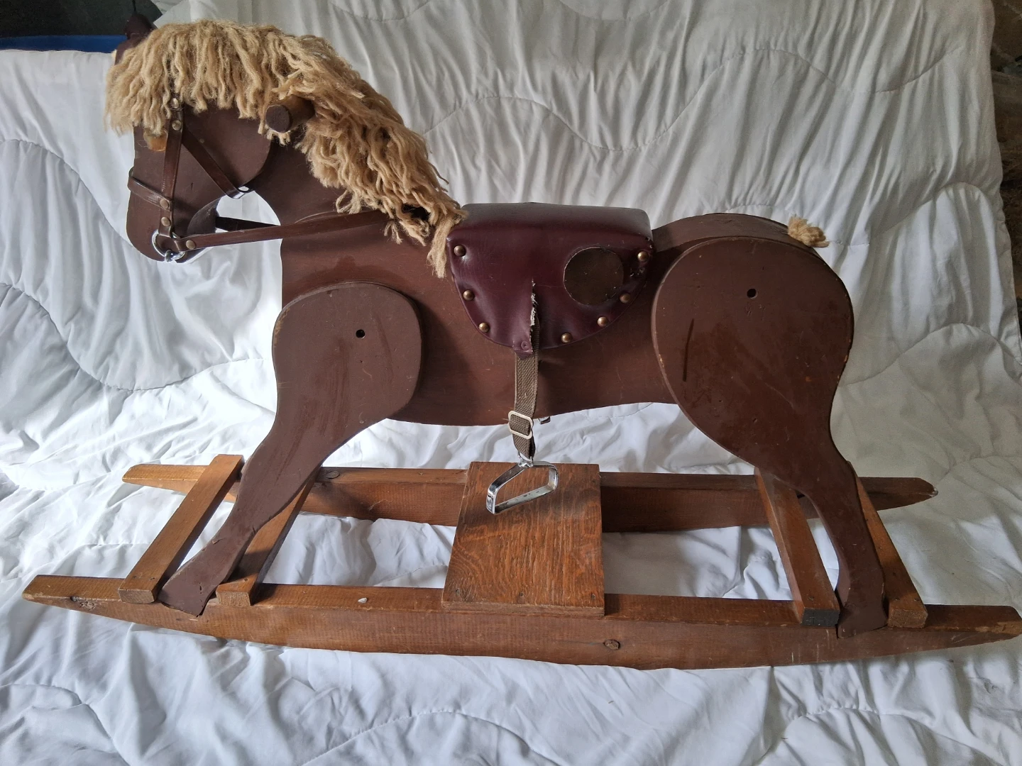 Wooden Rocking Horse - photo 2