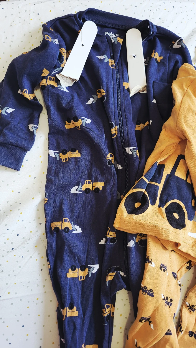 Pekucz Baby Pajamas 12M - Trucks - photo 2