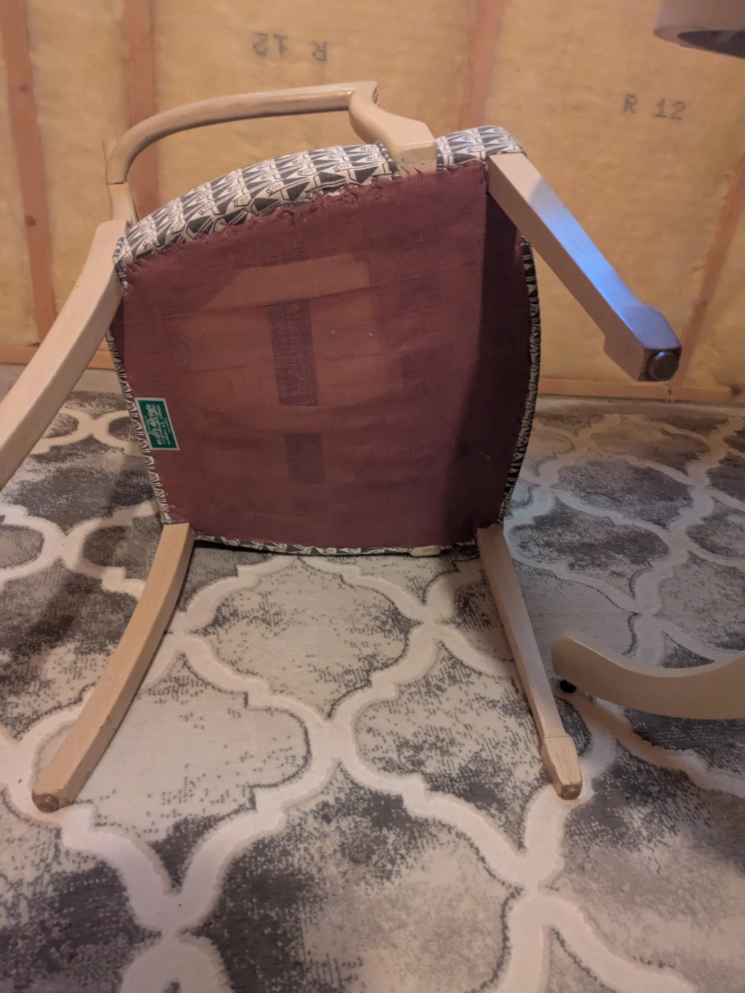 Armchair with Upholstered Seat - photo 2