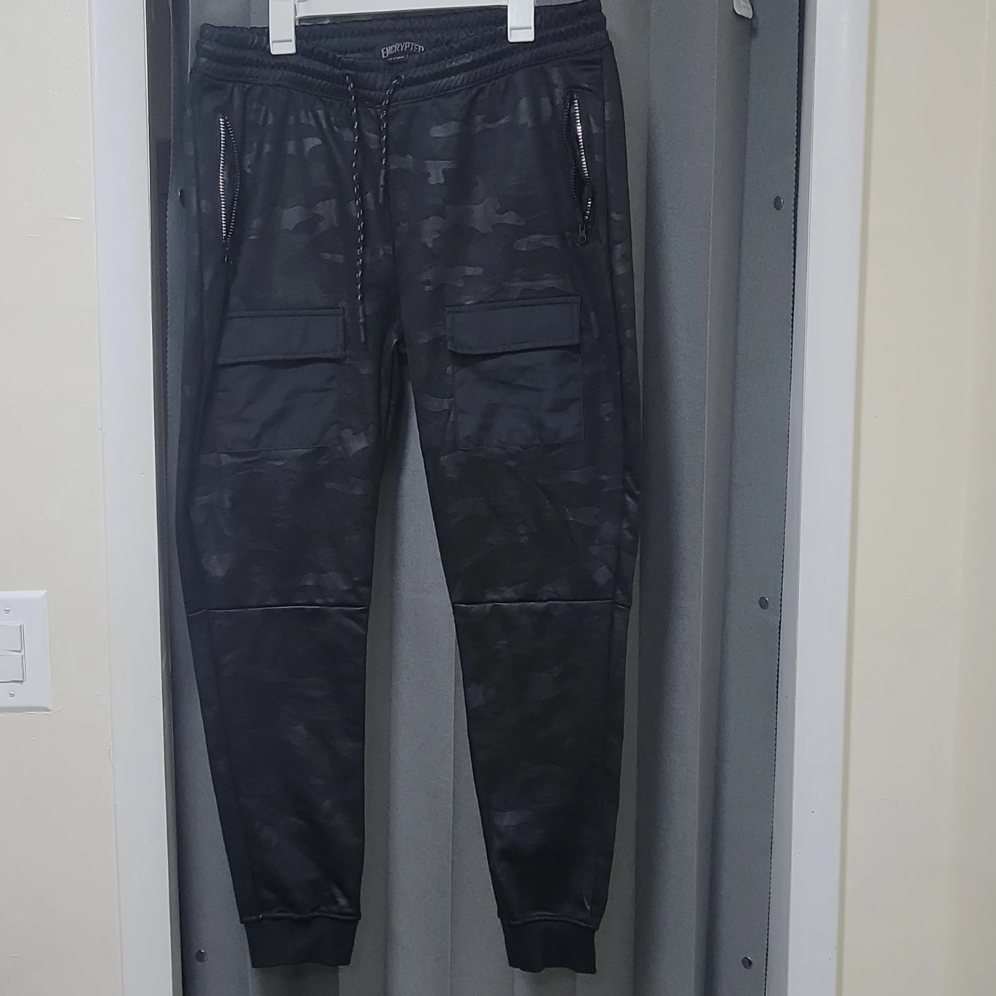 Encrypted Camo Cargo Joggers 2X-Large