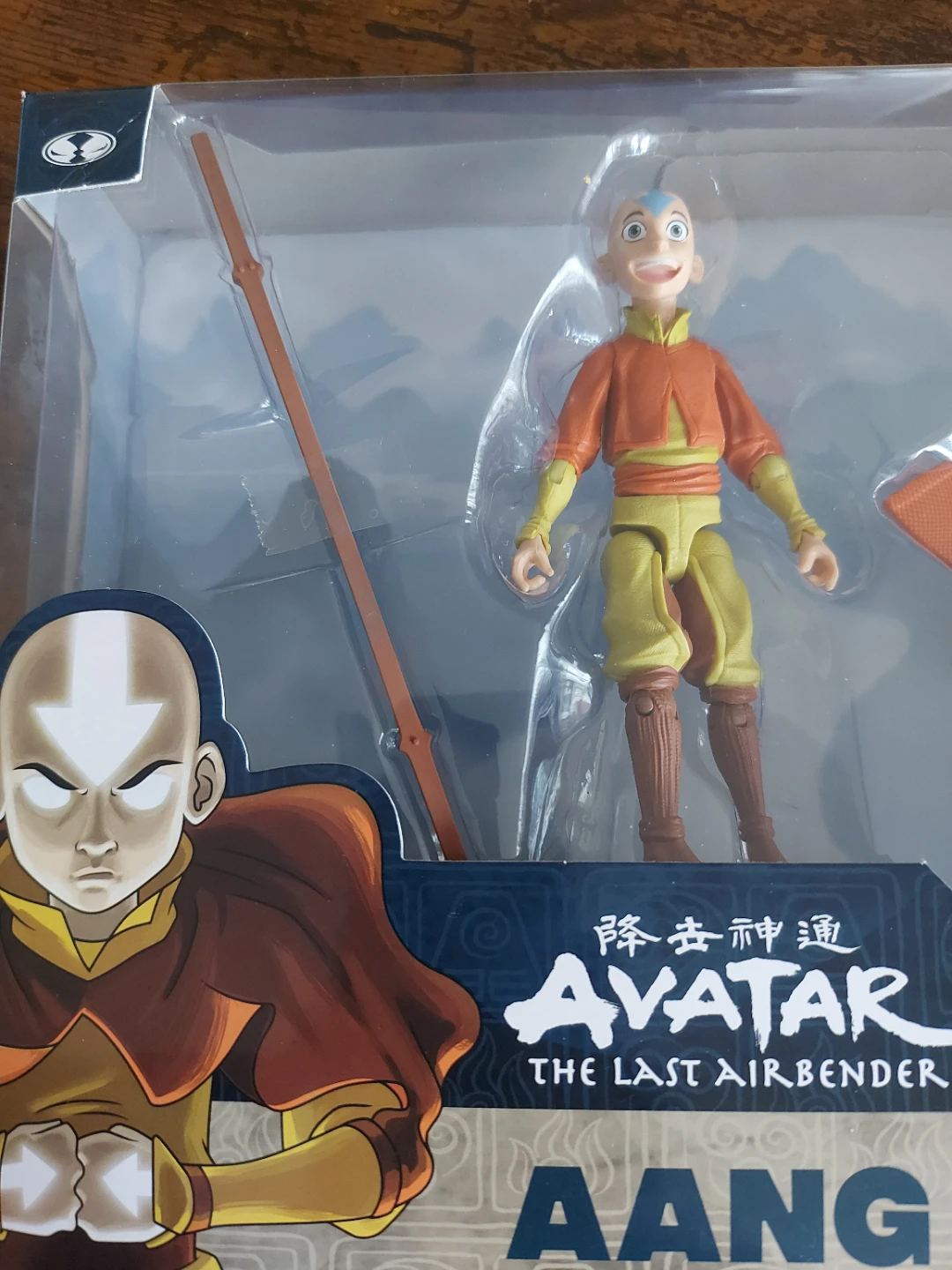 Avatar The Last Airbender Aang with Glider McFarlane Toys