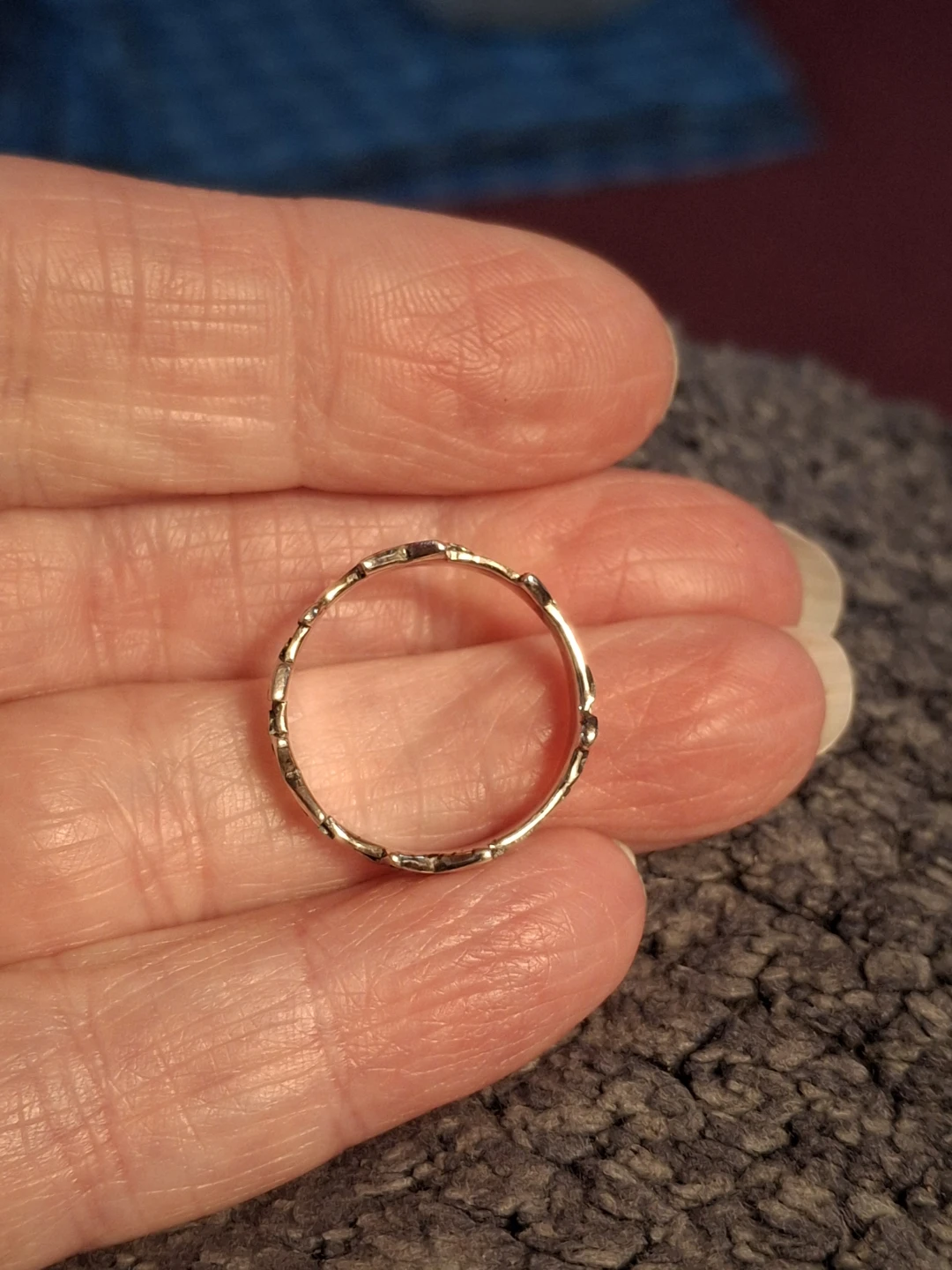 Sterling Silver Music Note Ring